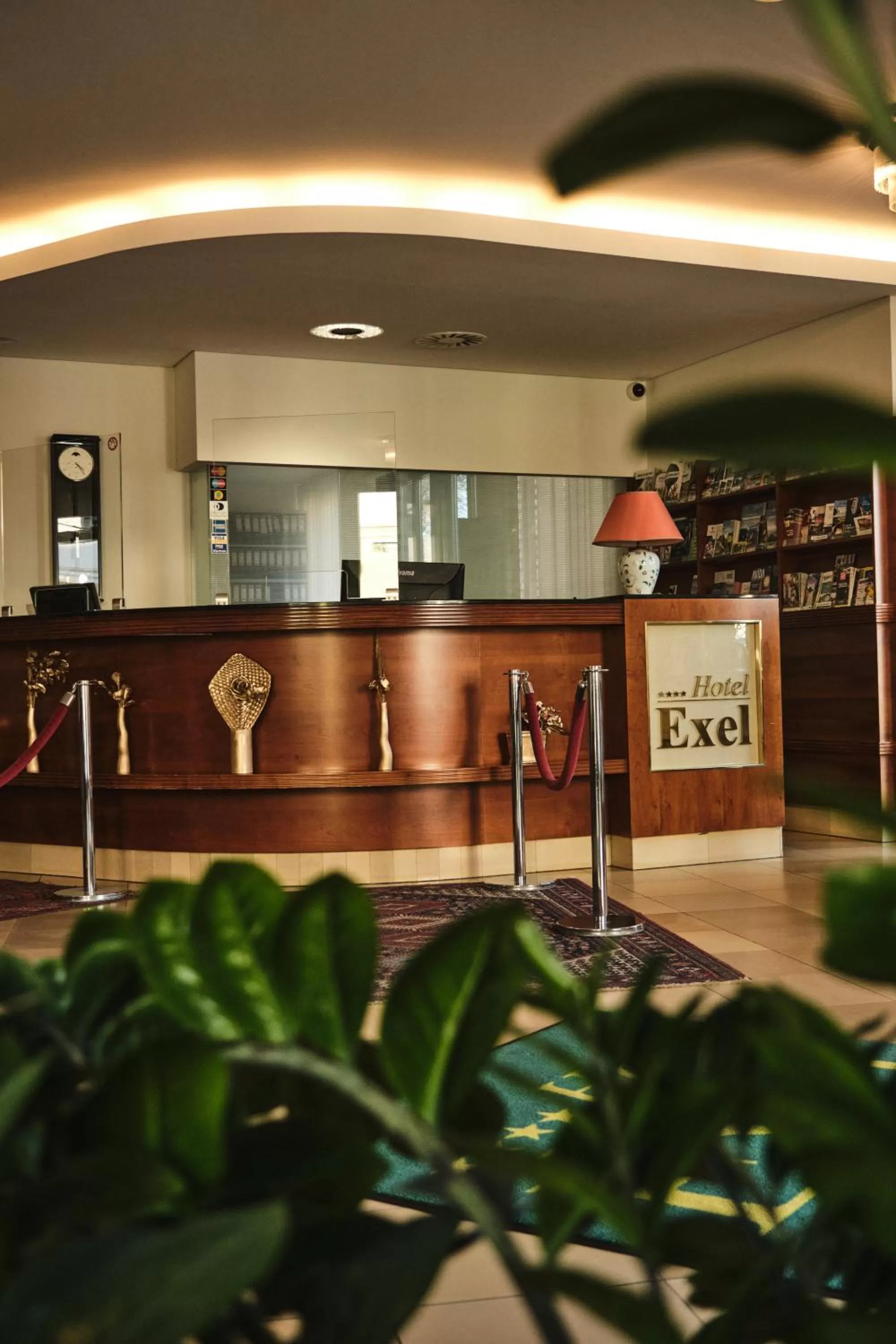 Lobby or reception in Hotel Exel