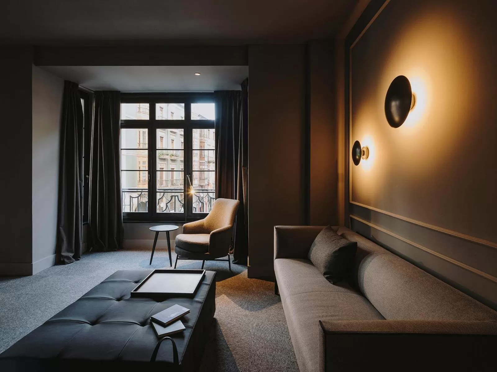 Decorative detail in El Môderne Hotel