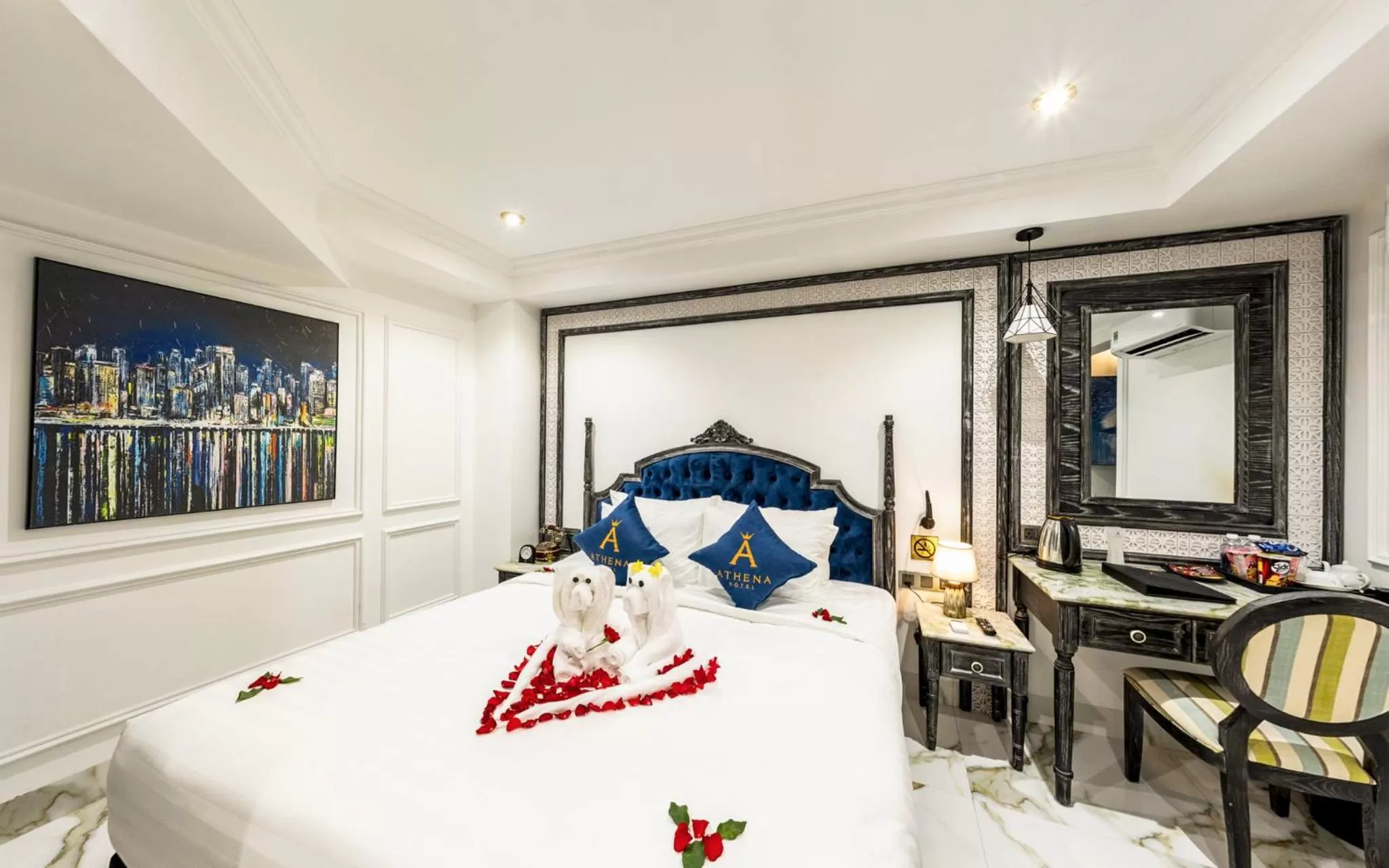 Photo of the whole room, Bed in Athena Hotel Quy Nhơn