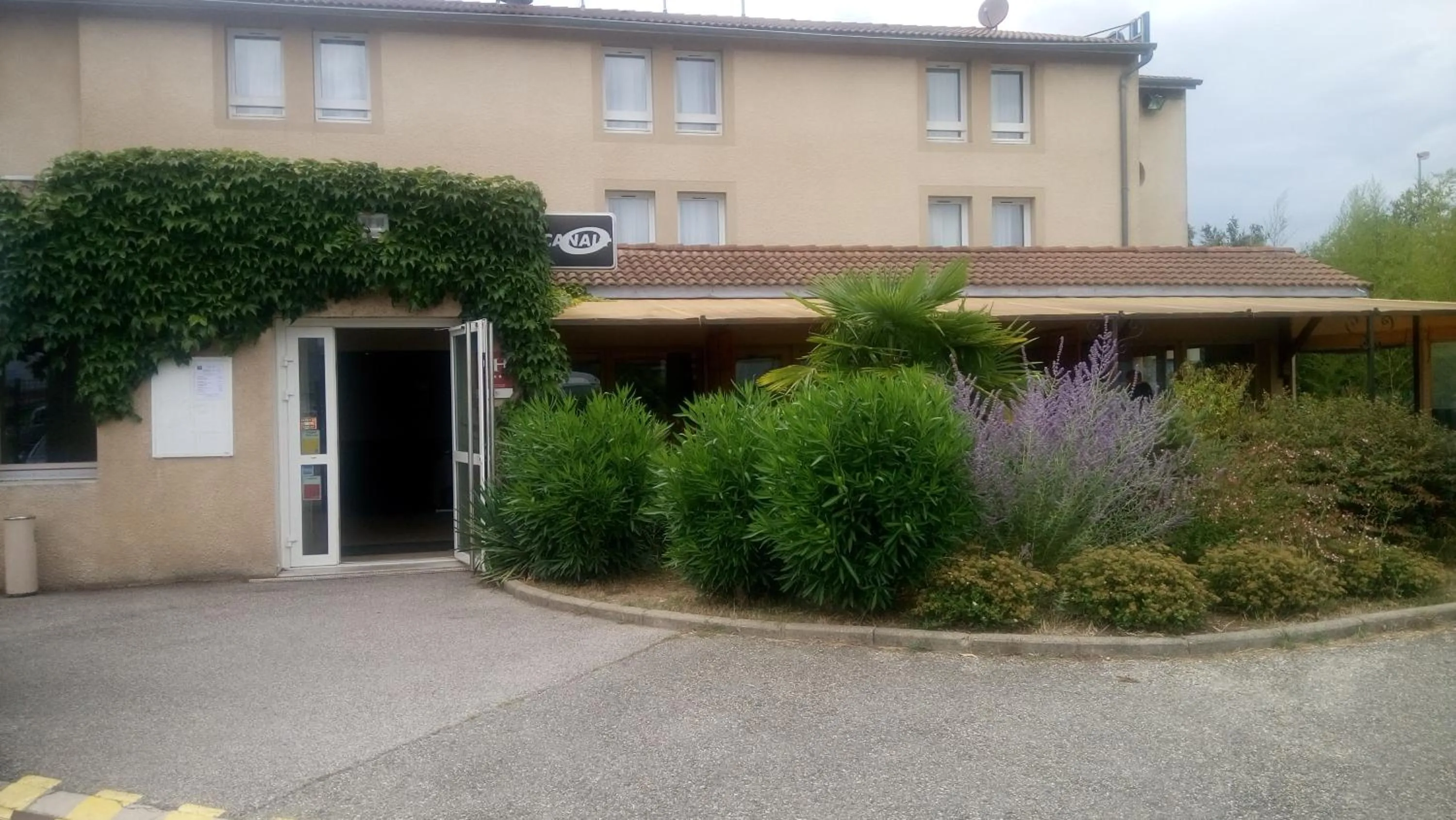 Garden in The Originals City, Hôtel Valence Est