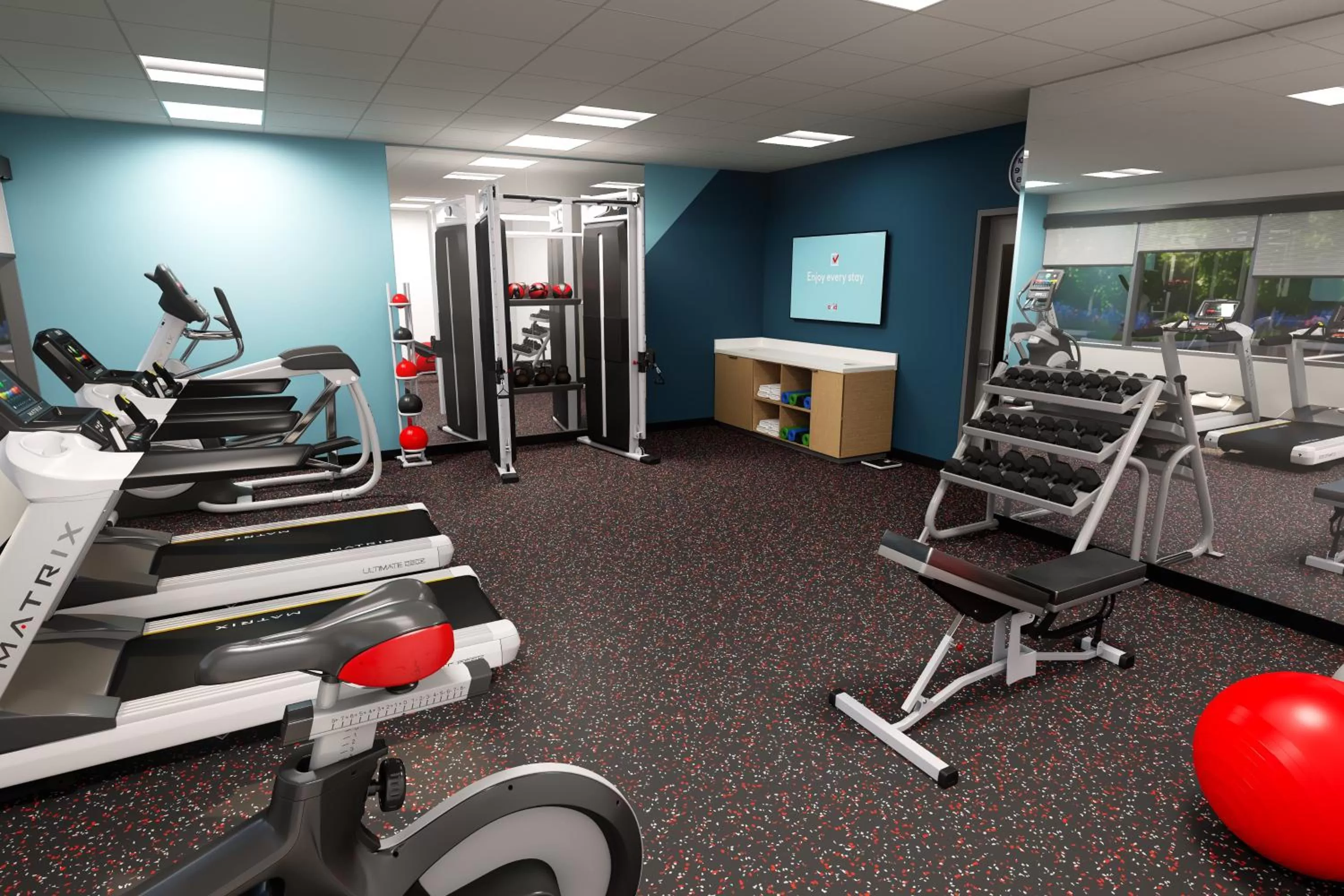 Fitness centre/facilities in avid hotel Oklahoma City - Quail Springs by IHG