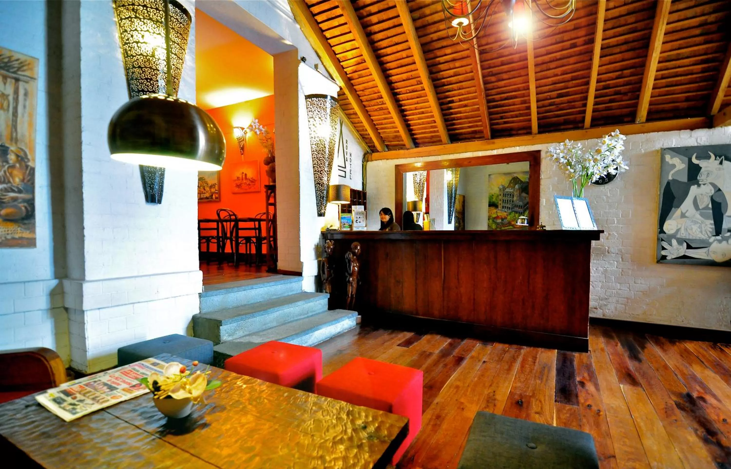 Lobby or reception in Rova Hotel