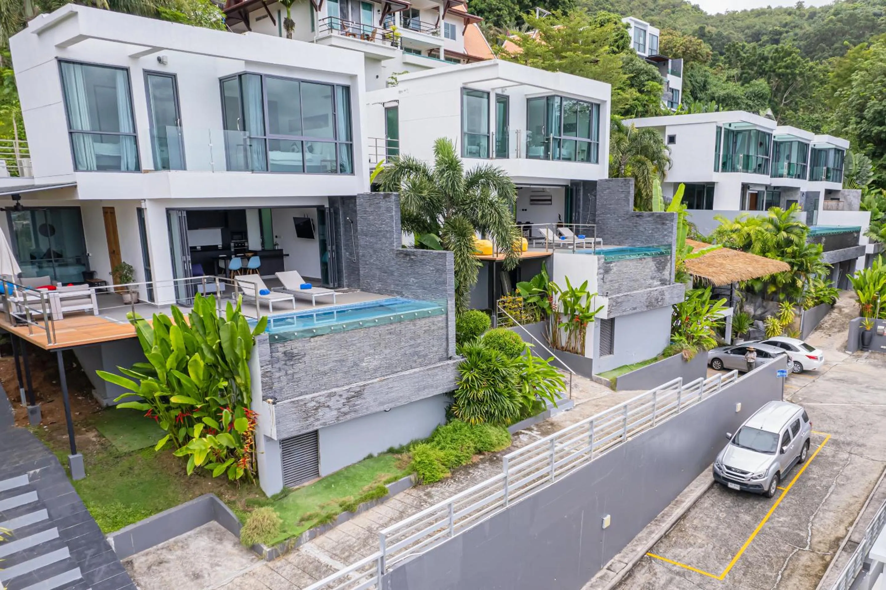 Facade/entrance in Baan Saint-Tropez Seaview Villas Kata Beach