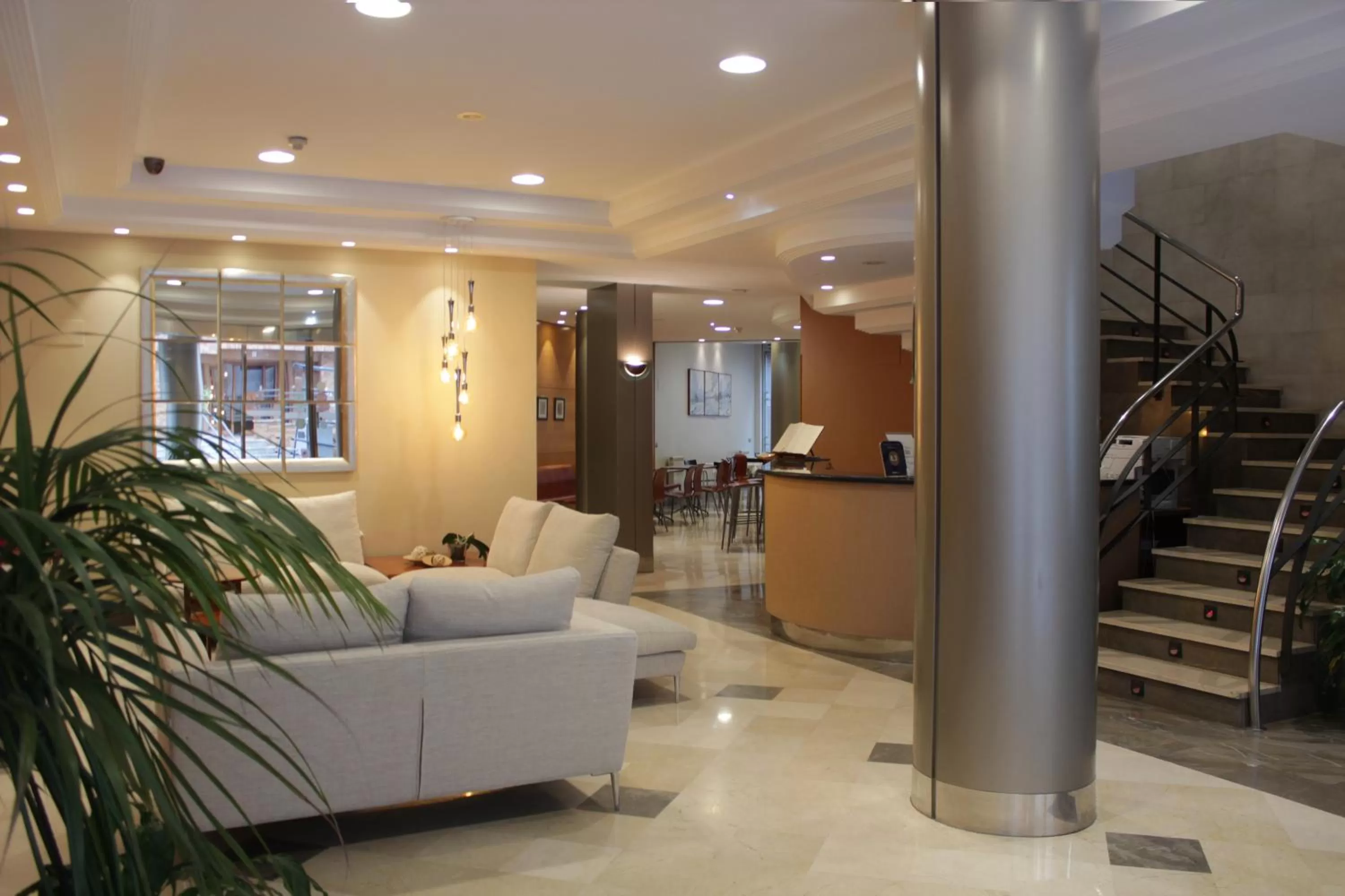Lobby or reception in Hotel Carreño