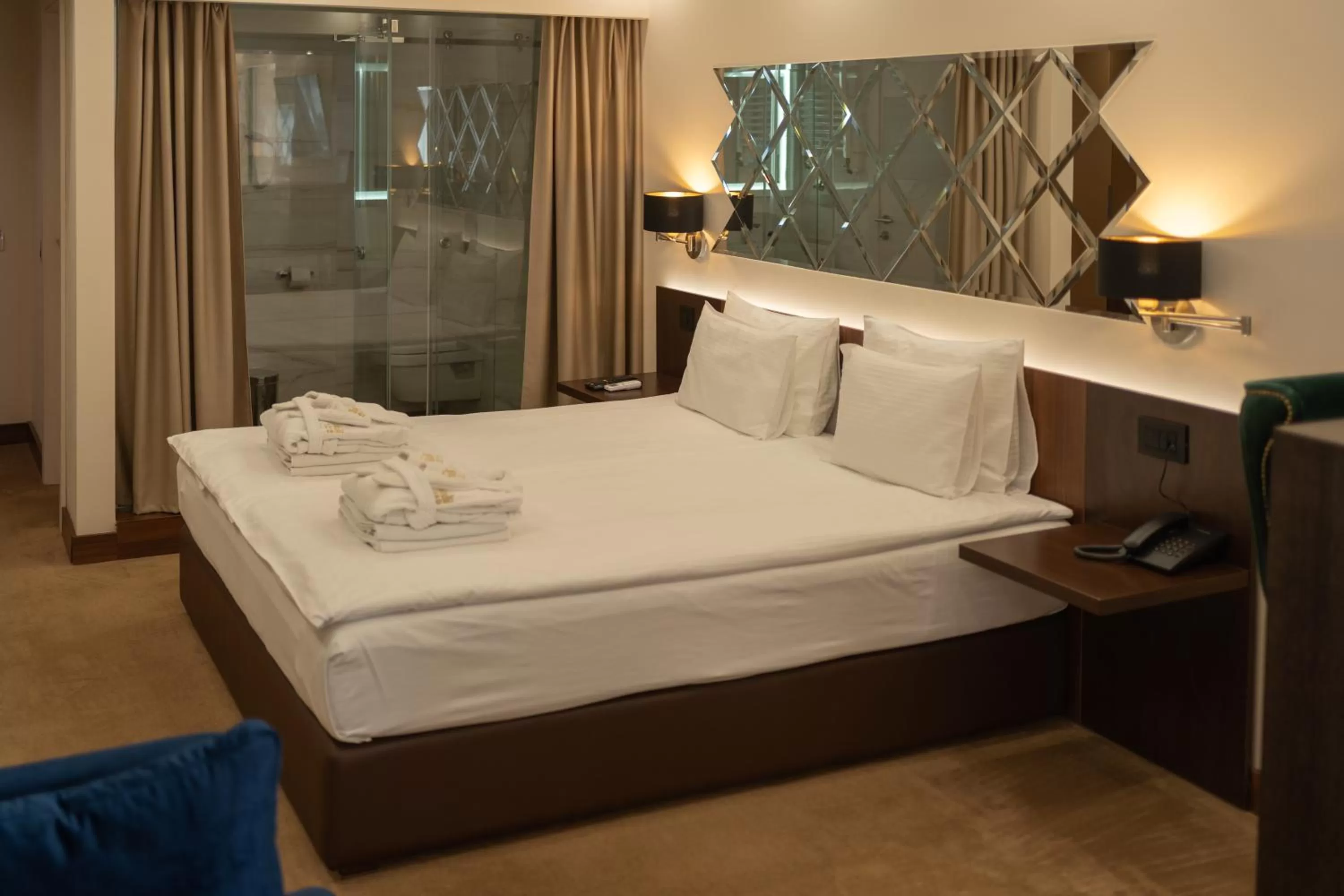 Bed in Hotel Spa Grad