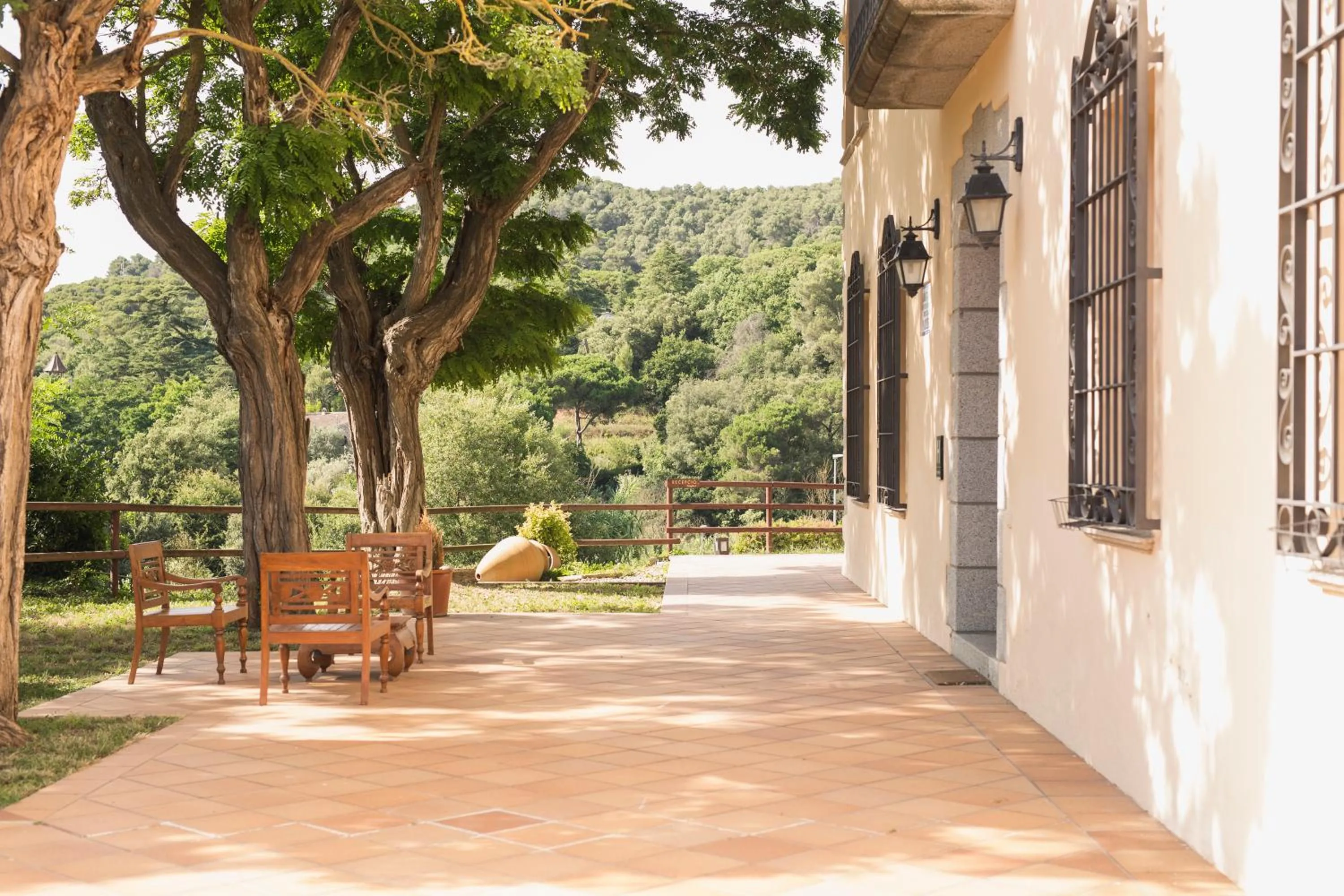 View (from property/room) in Mas Salagros EcoResort & SPA