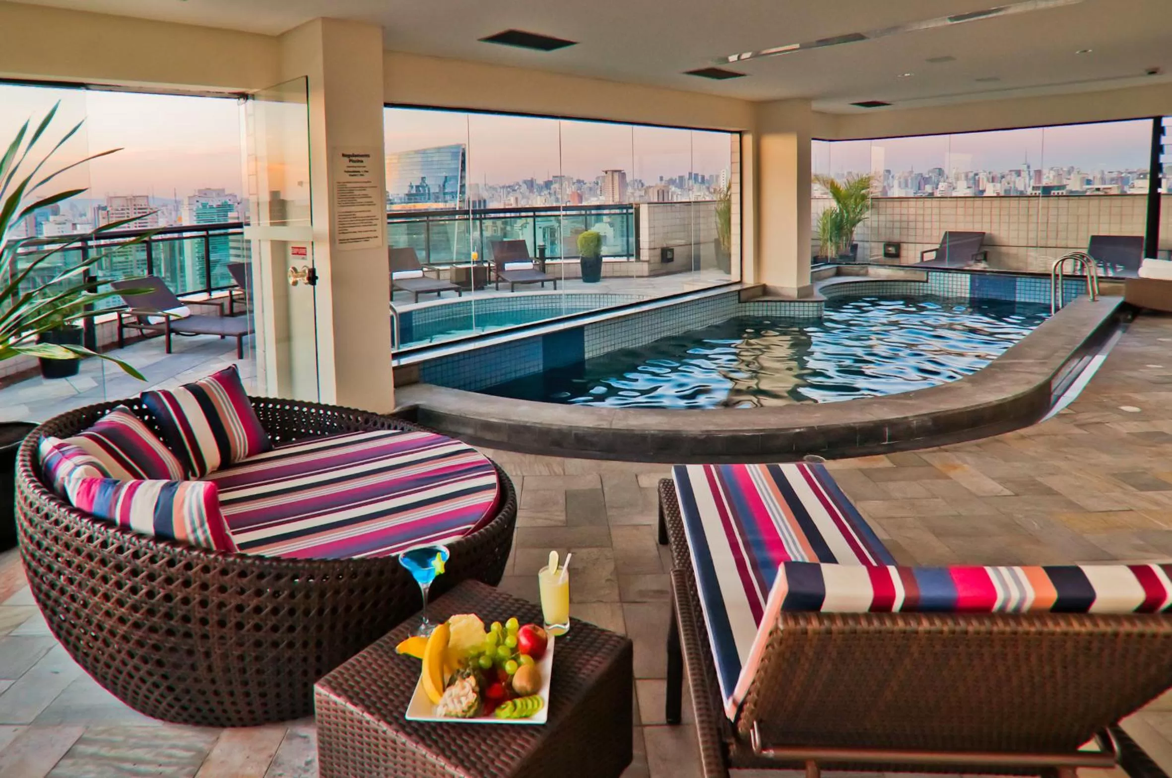 Swimming pool in Blue Tree Premium Faria Lima