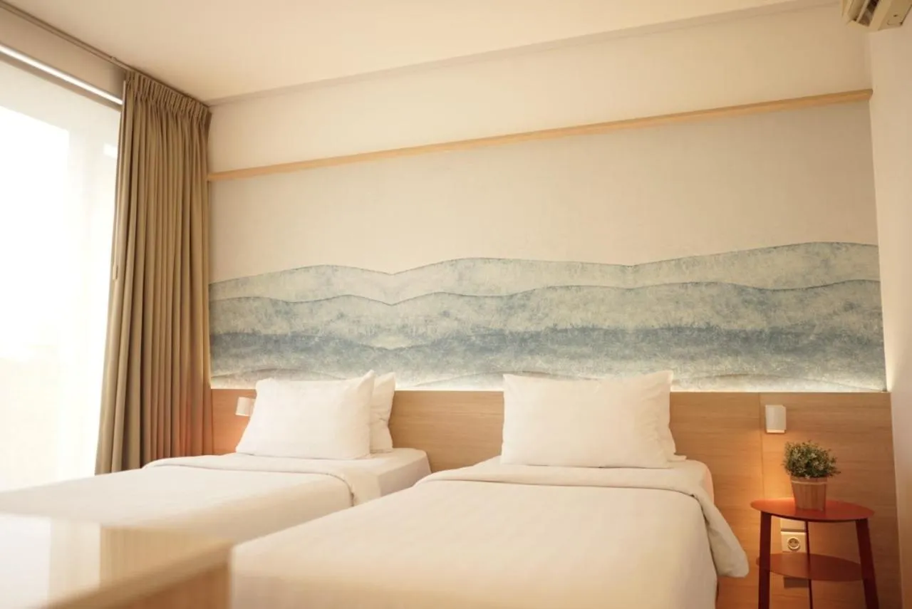 Bed in Malaka Hotel Bandung