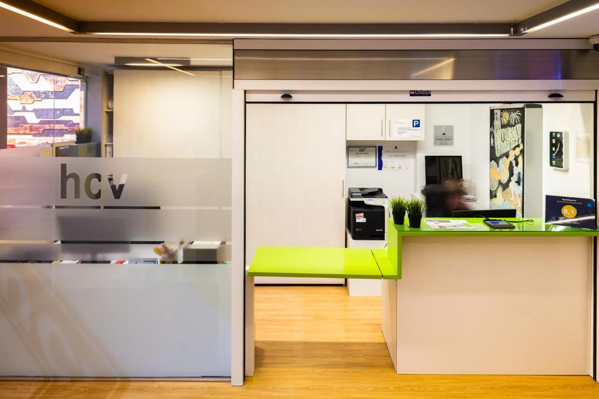 Lobby or reception in Hotel Centro Vitoria AutoCheckIn