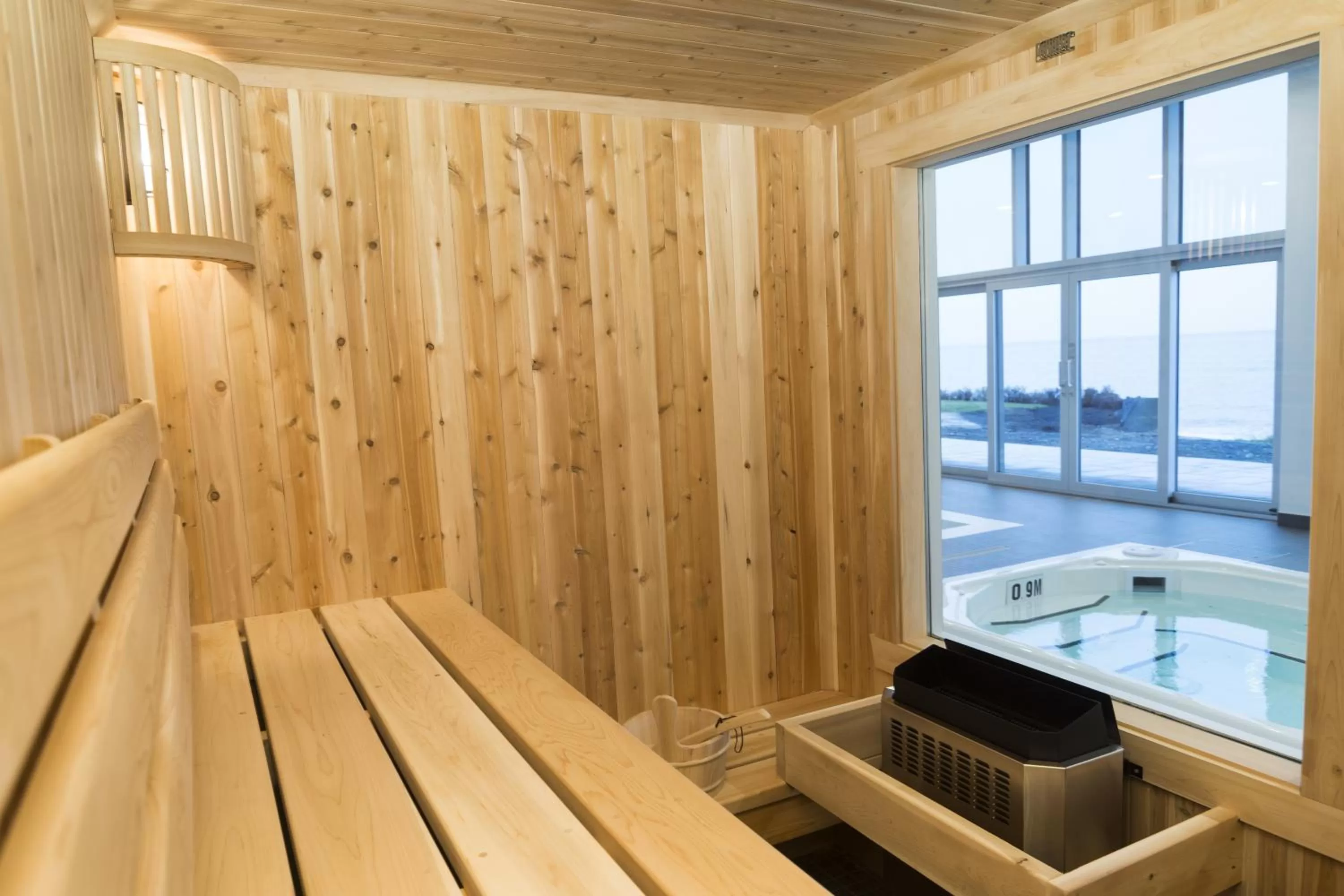 Sauna in Riotel Matane