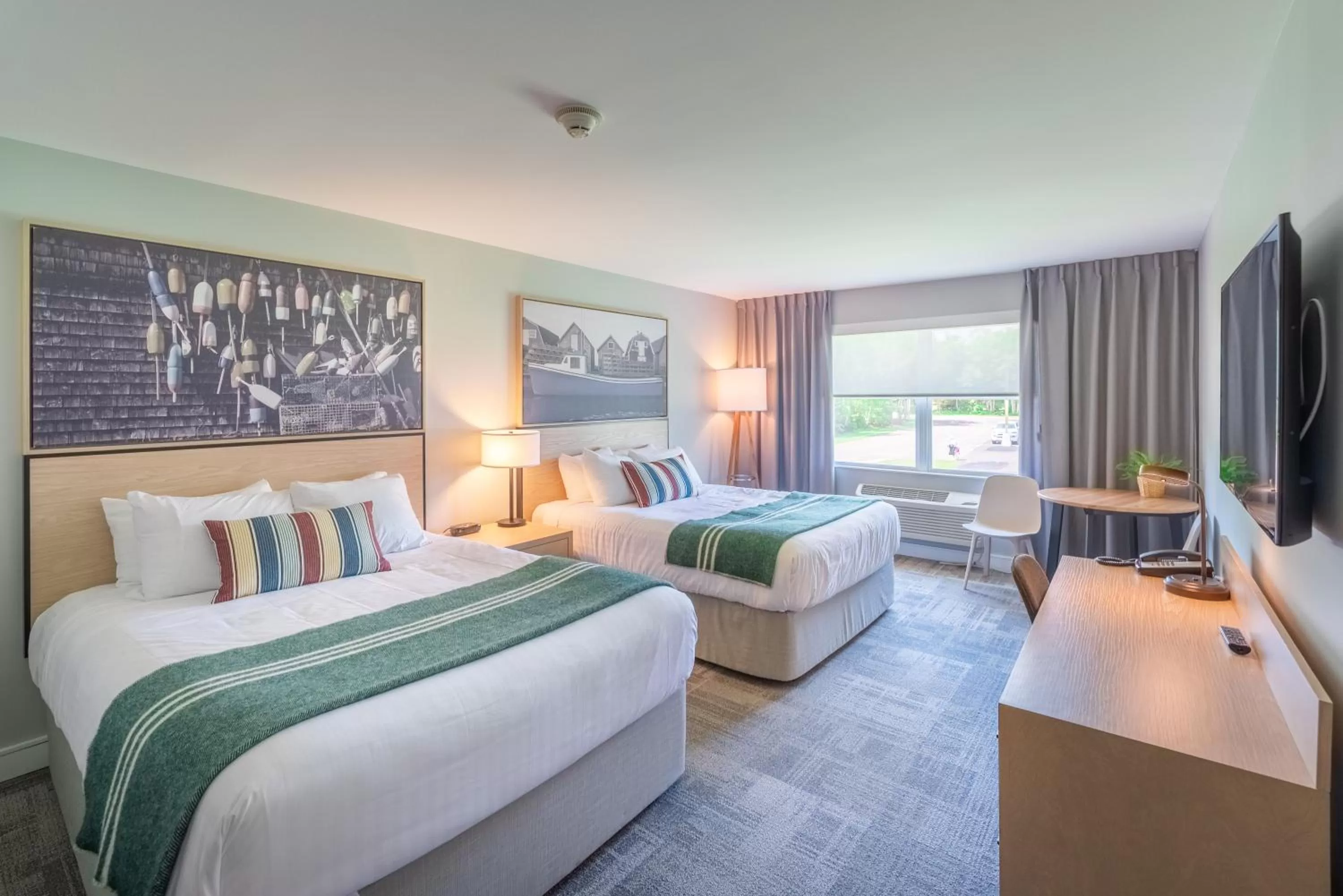 Bed in Mill River Resort