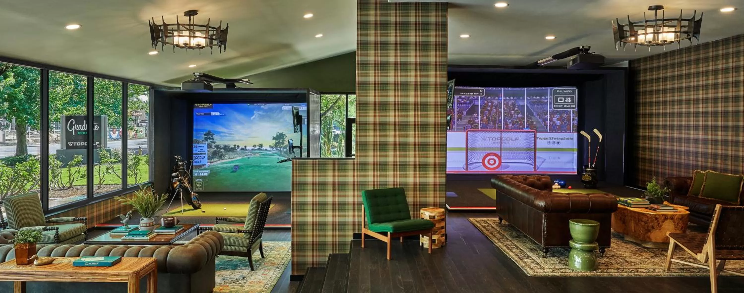 Communal lounge/ TV room in Graduate by Hilton Eugene