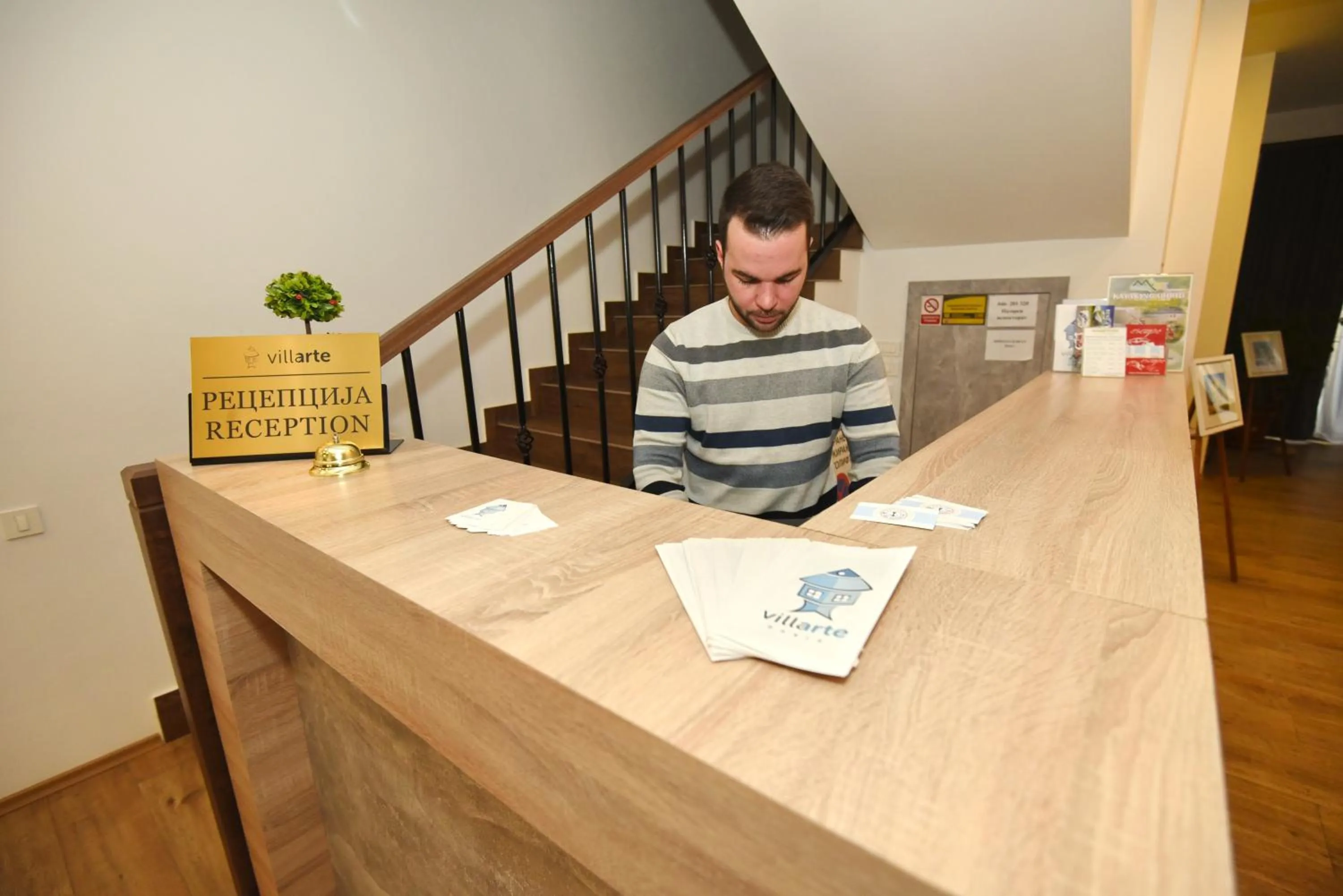 Lobby or reception in Boutique Villa Arte