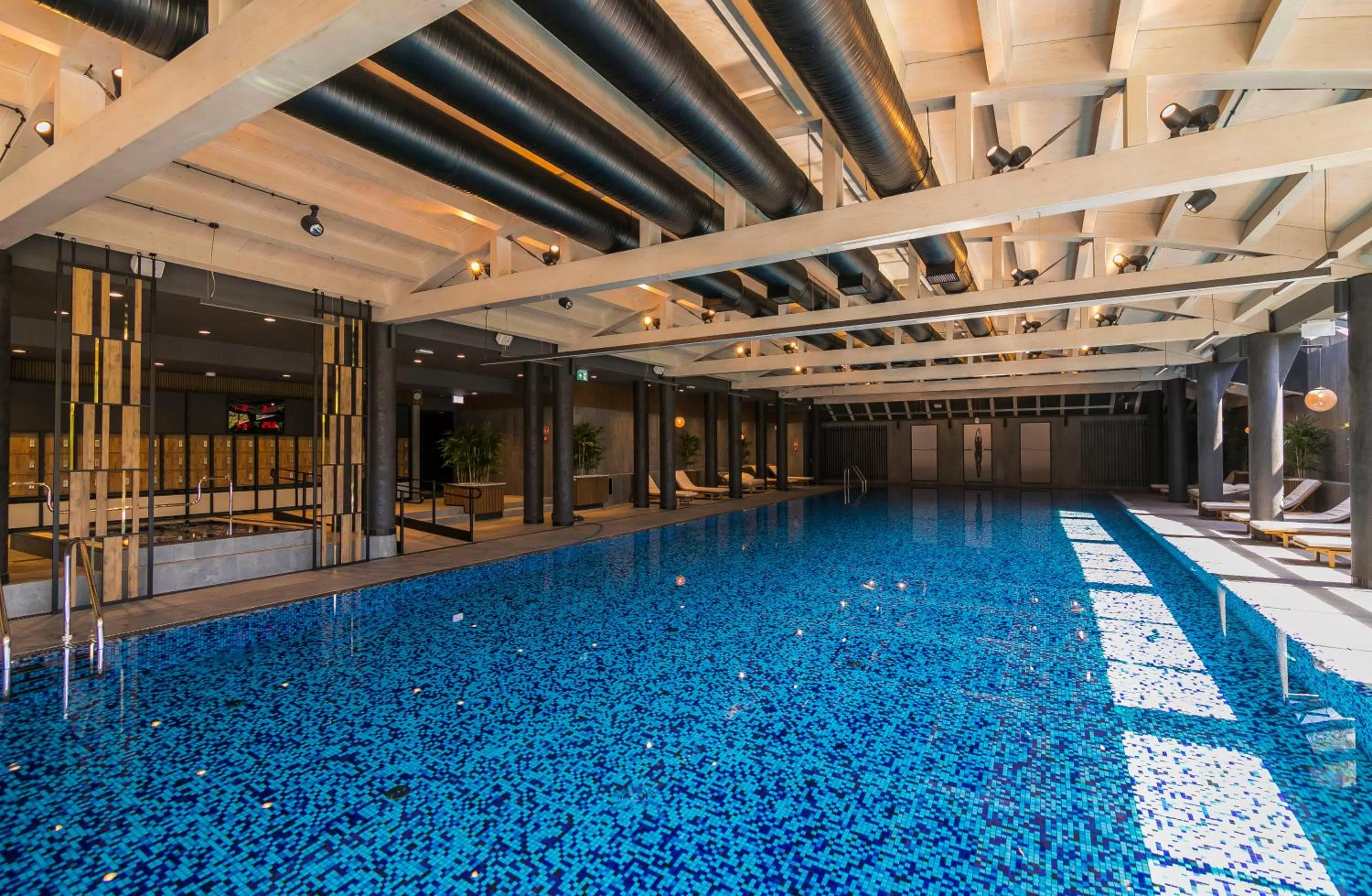 Swimming pool in Radisson Blu Hotel Sopot