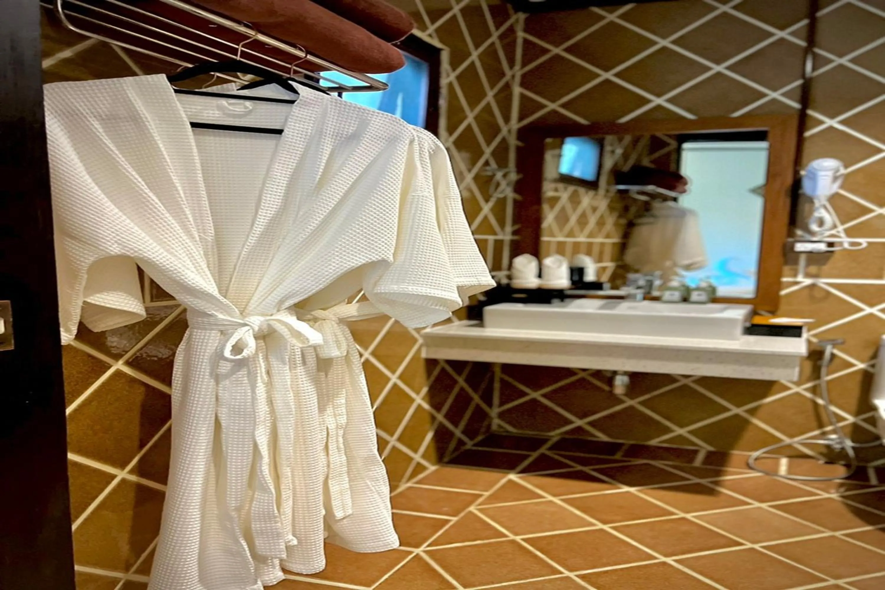 Bathroom in Na Mantra Resort