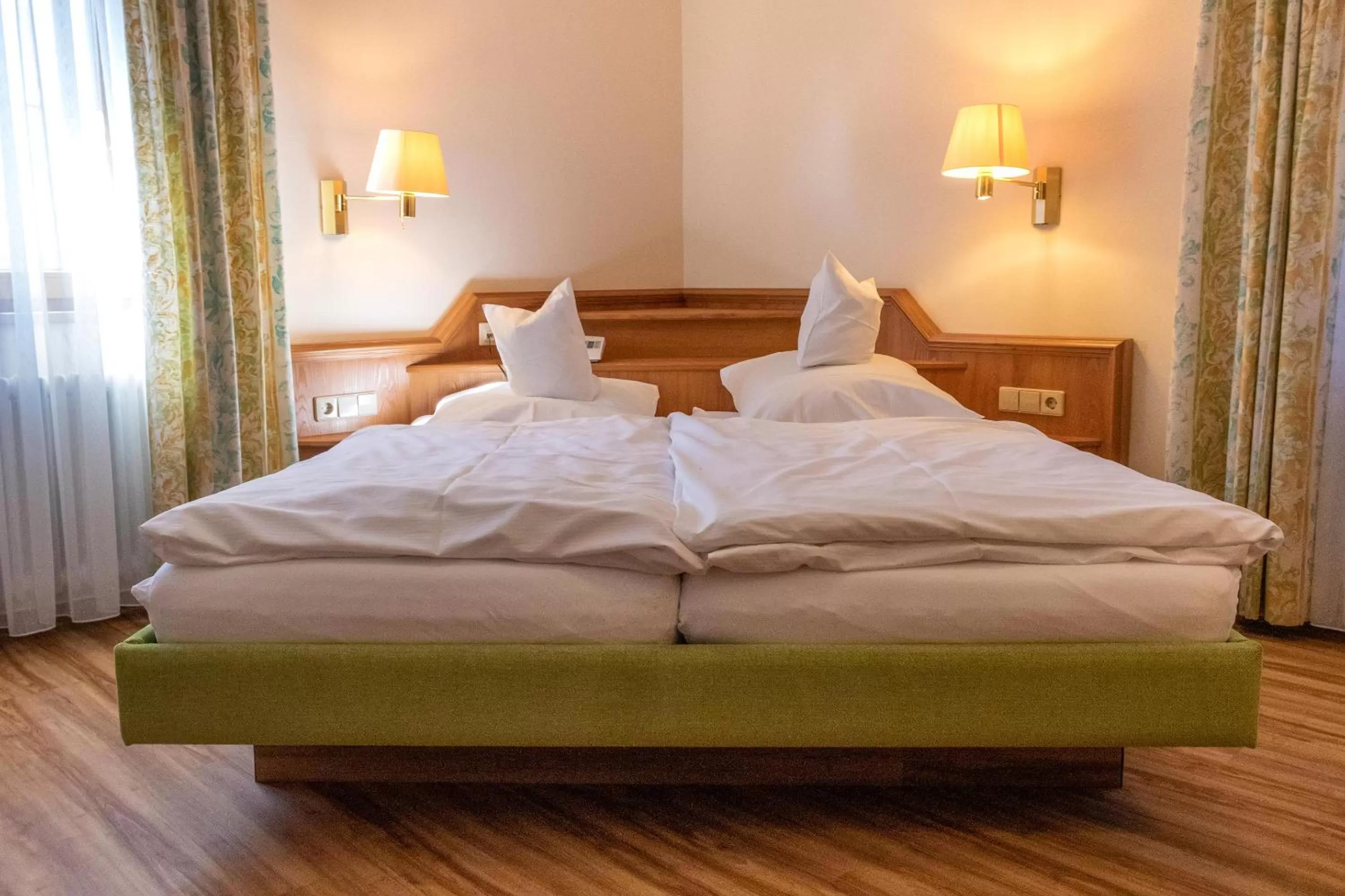 Photo of the whole room, Bed in Landgasthof Hotel Hirsch