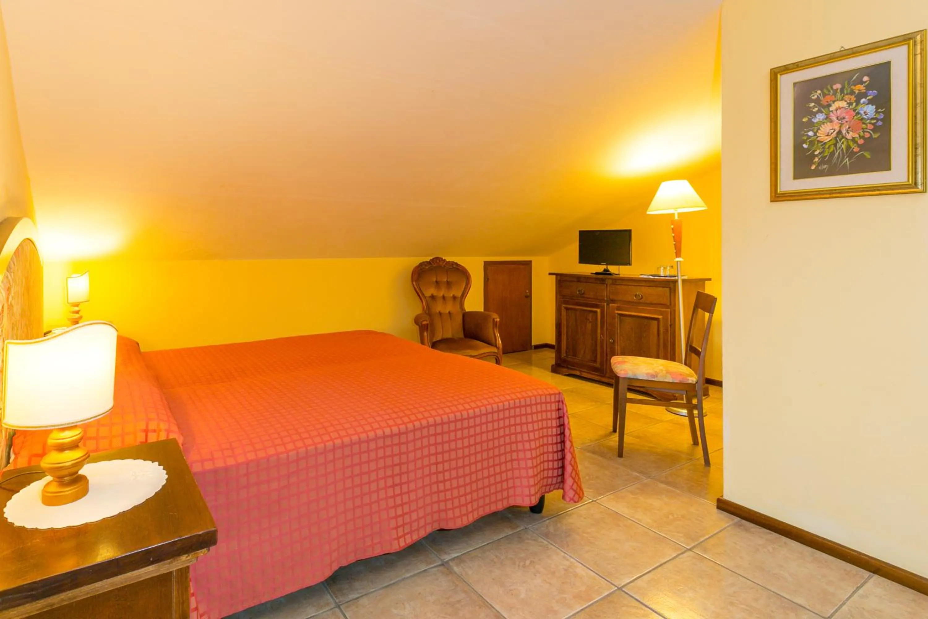 Bed in Agrihotel Elisabetta