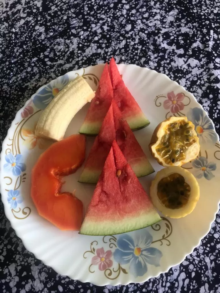 Breakfast in L&J Modern Backpackers Kinondoni