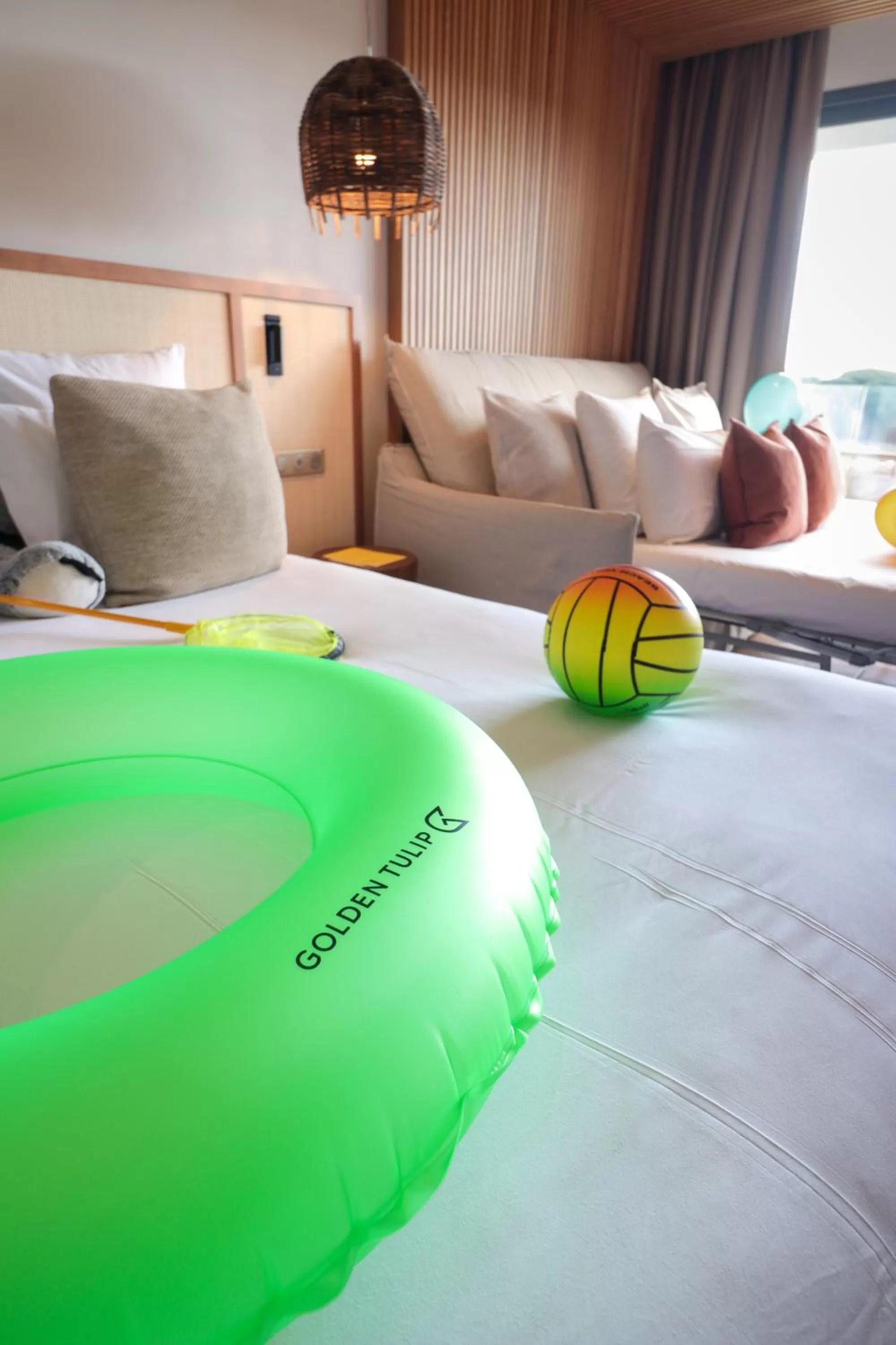 Bed in Golden Tulip Porto-Vecchio