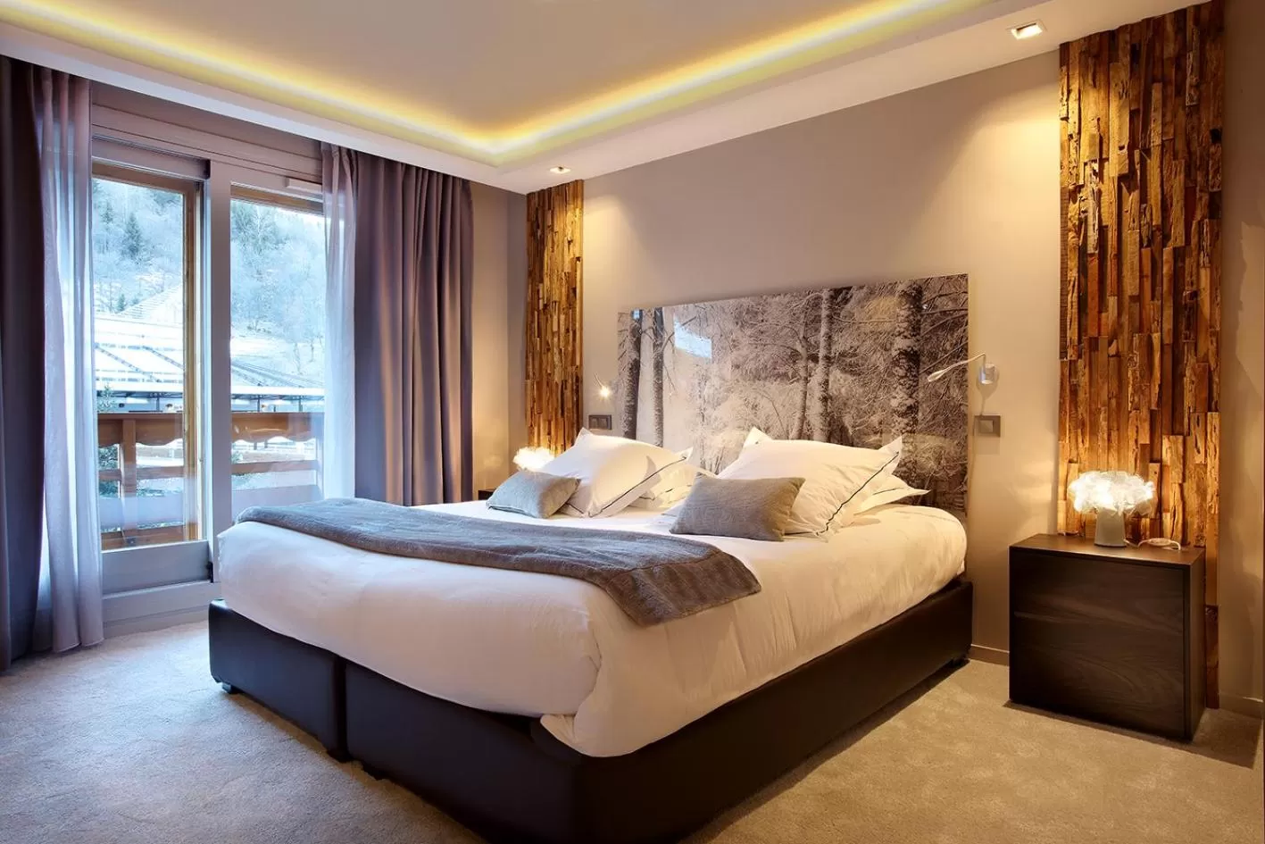 Photo of the whole room, Bed in Hotel Le Tremplin