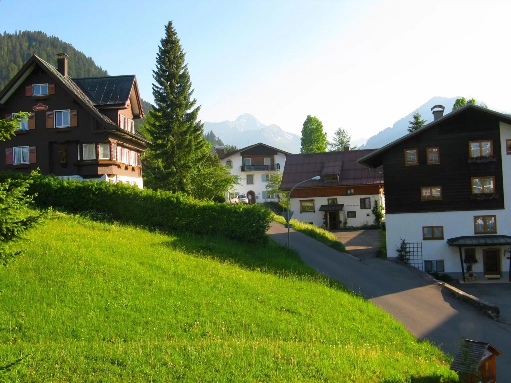 Mountain view in Hotel Riezler Hof