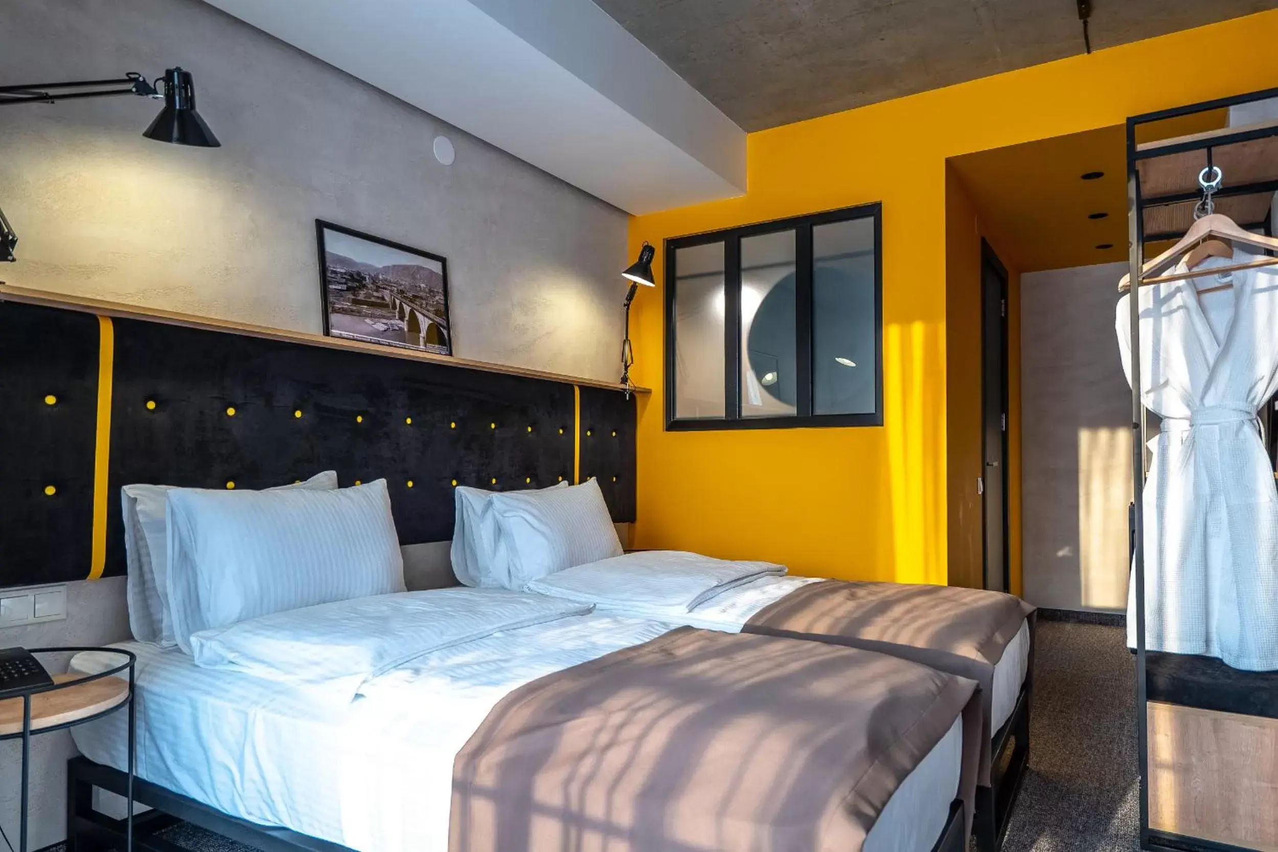 Double or Twin Room with Garden View in Tbilisi Story Hotel Double or Twin Room with Garden View in Tbilisi Story Hotel