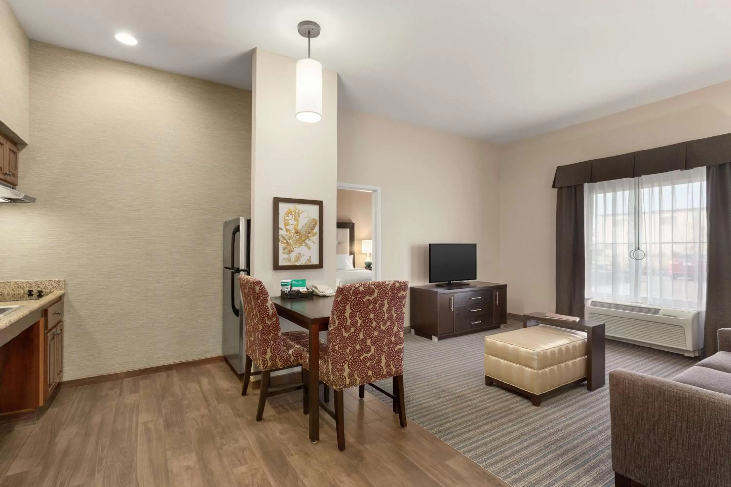 Living room in Homewood Suites by Hilton Fargo