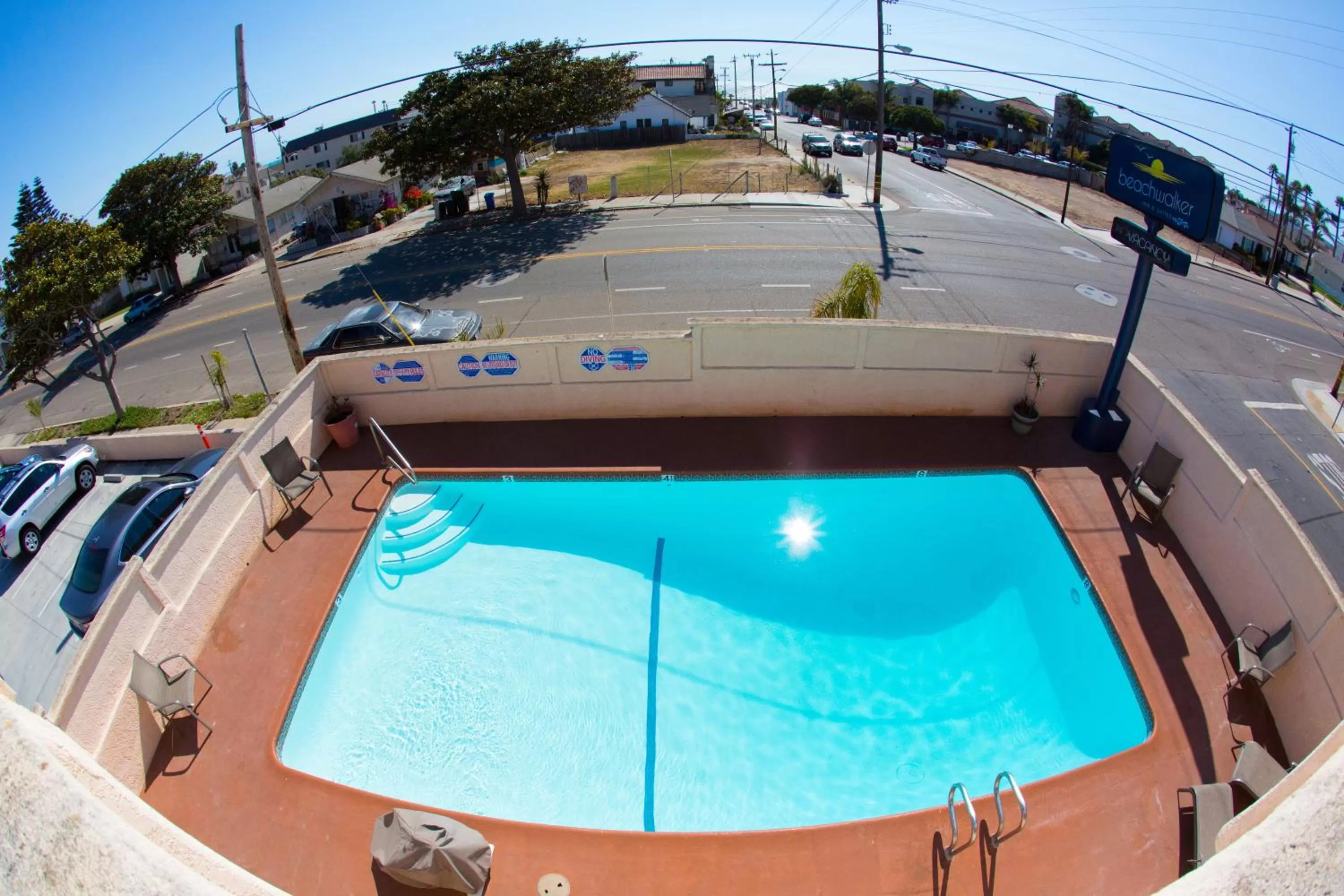 Bird's eye view in Beachwalker Inn & Suites
