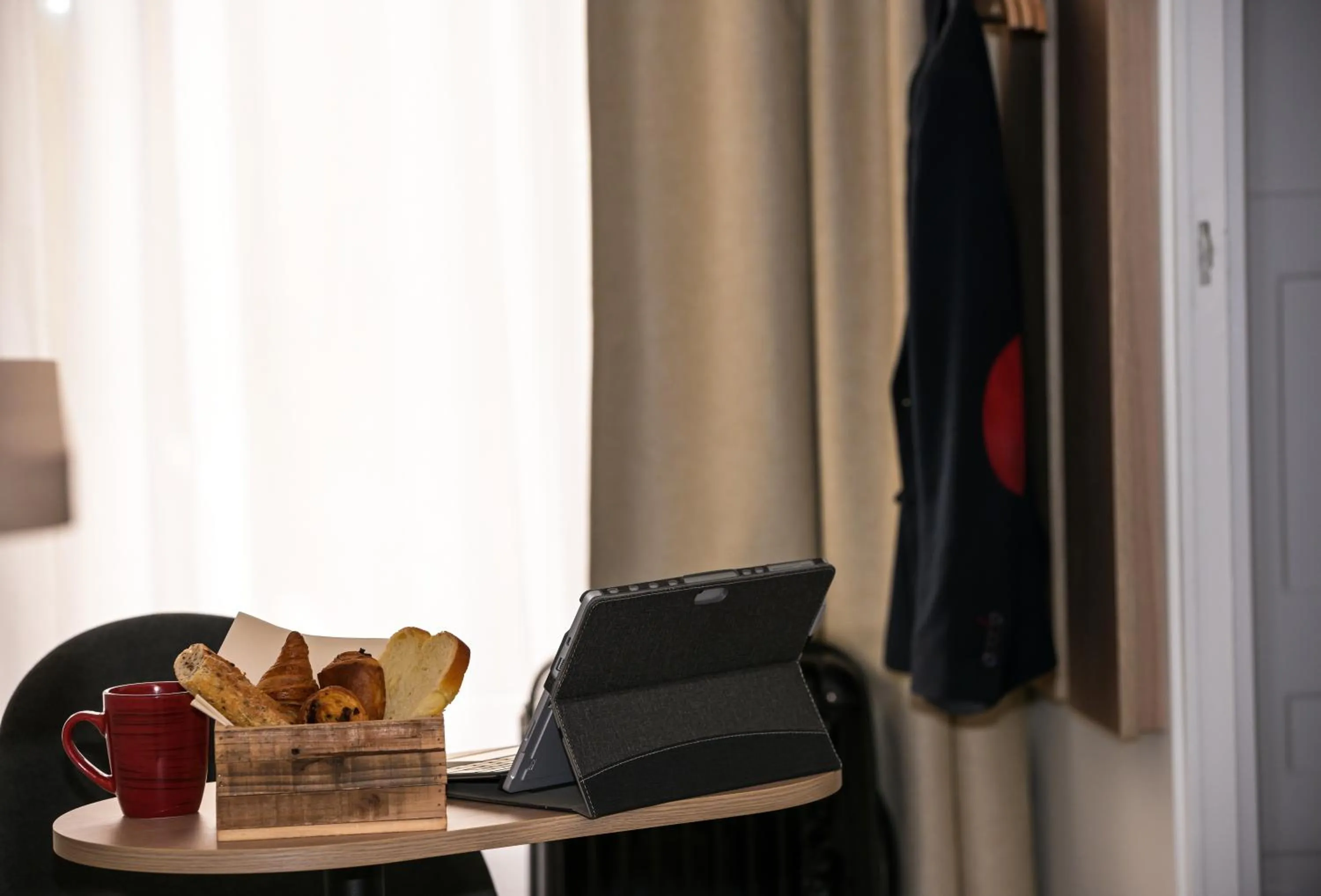 Breakfast in Logis Hôtel Angers Sud