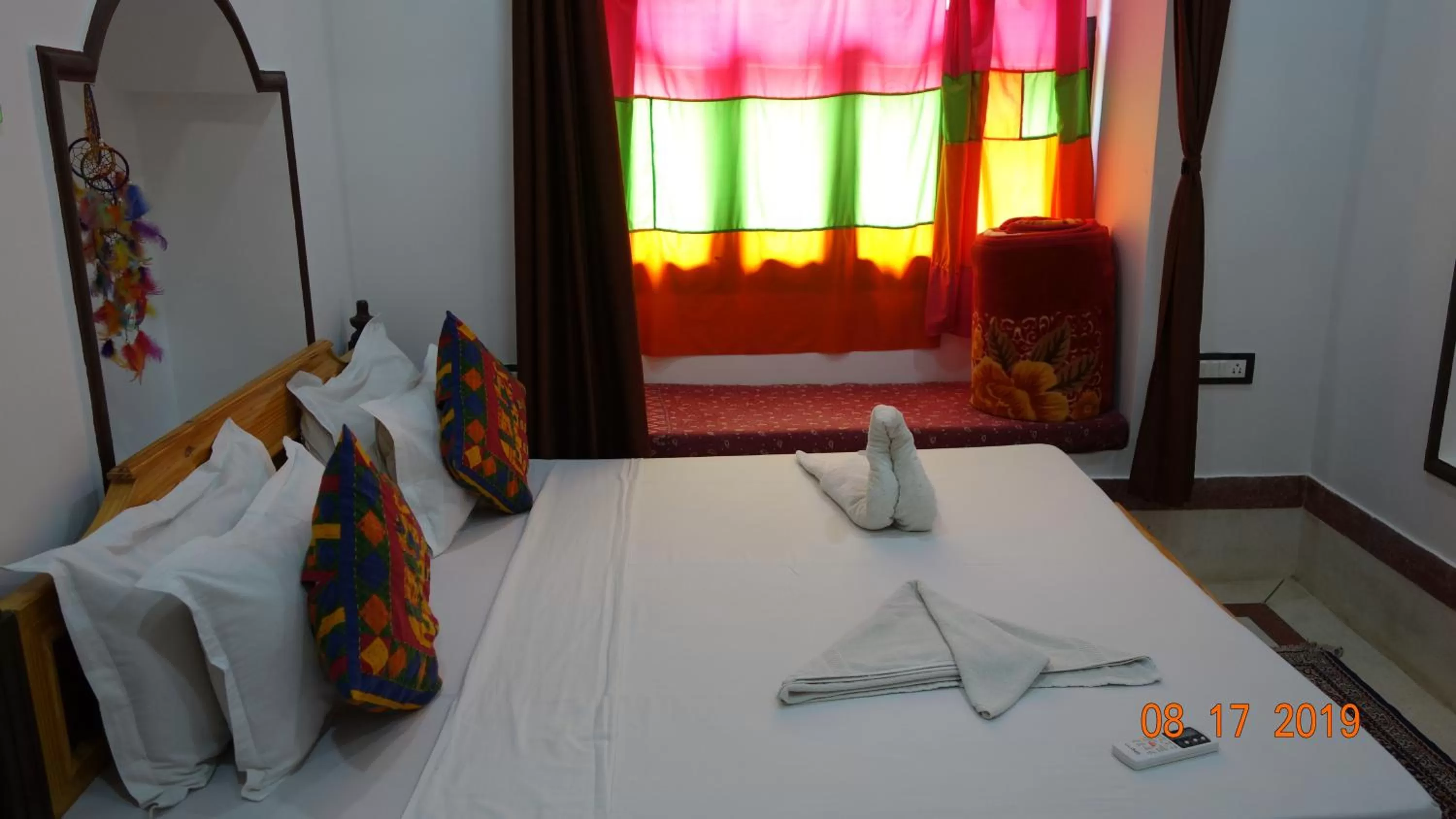 Bed in The Wanderlust Guest House & Safari