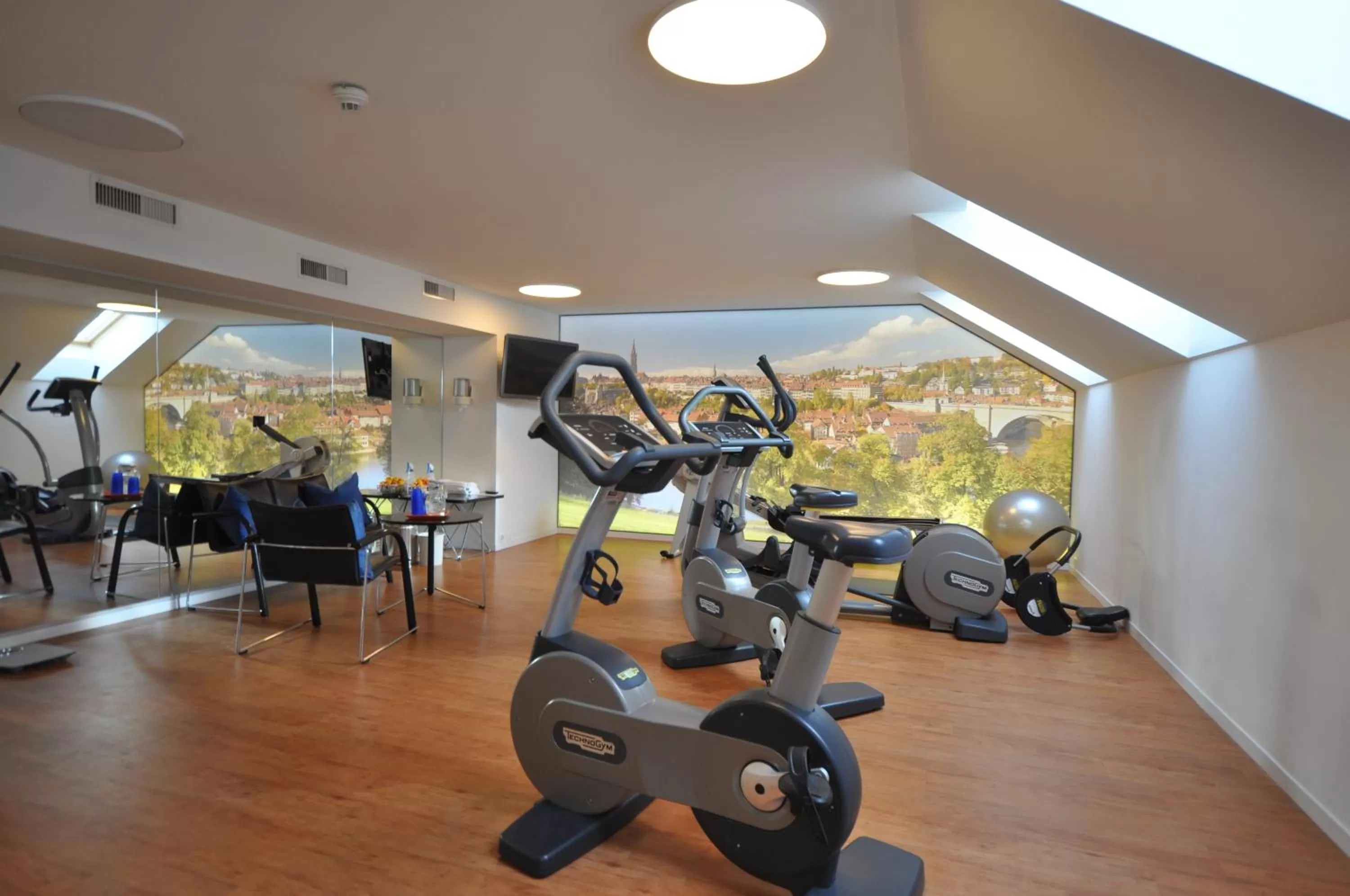 Fitness centre/facilities in Hotel Bären am Bundesplatz