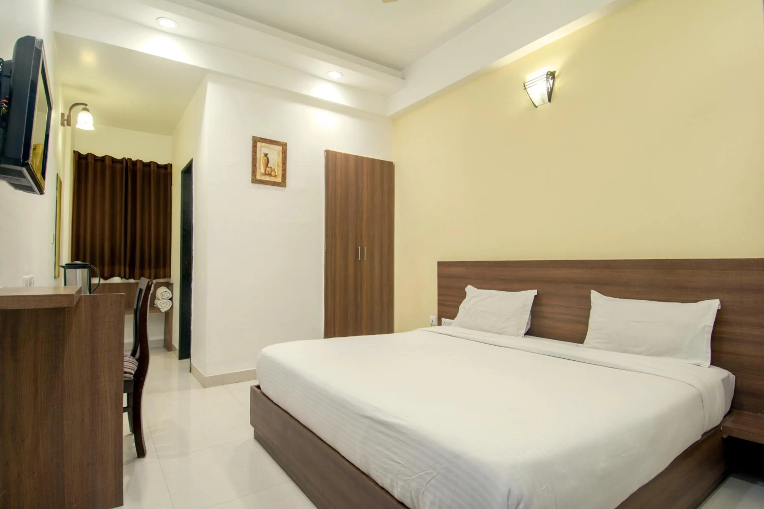 Bed in Hotel Metropolitan