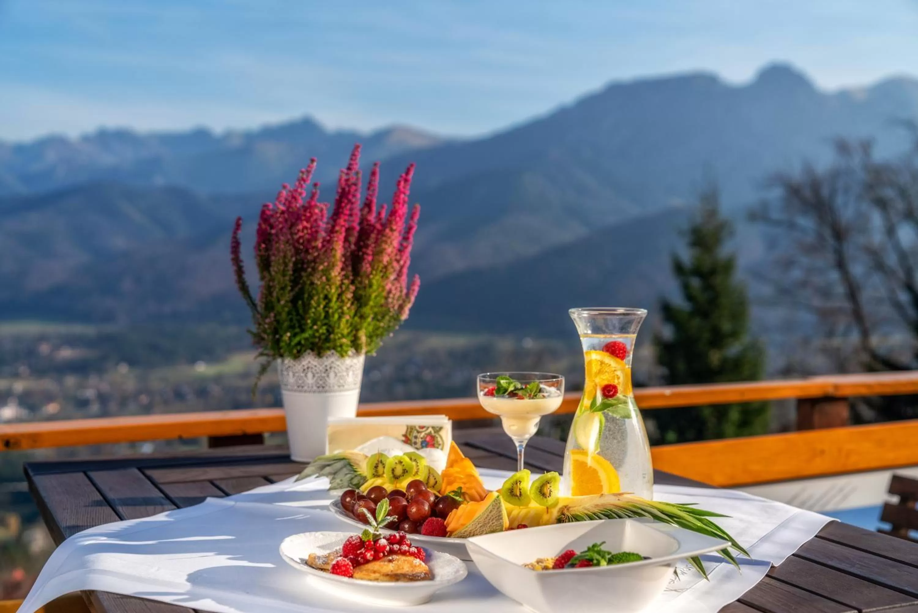 Balcony/Terrace in Butorowy Dwór