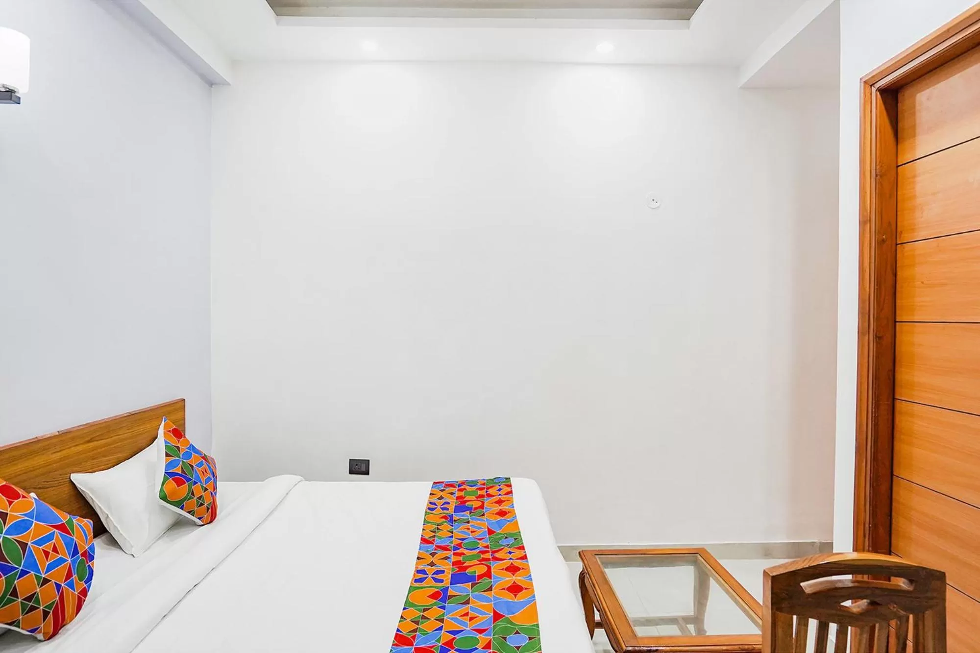 Bed in FabHotel Sunrise Sector 56