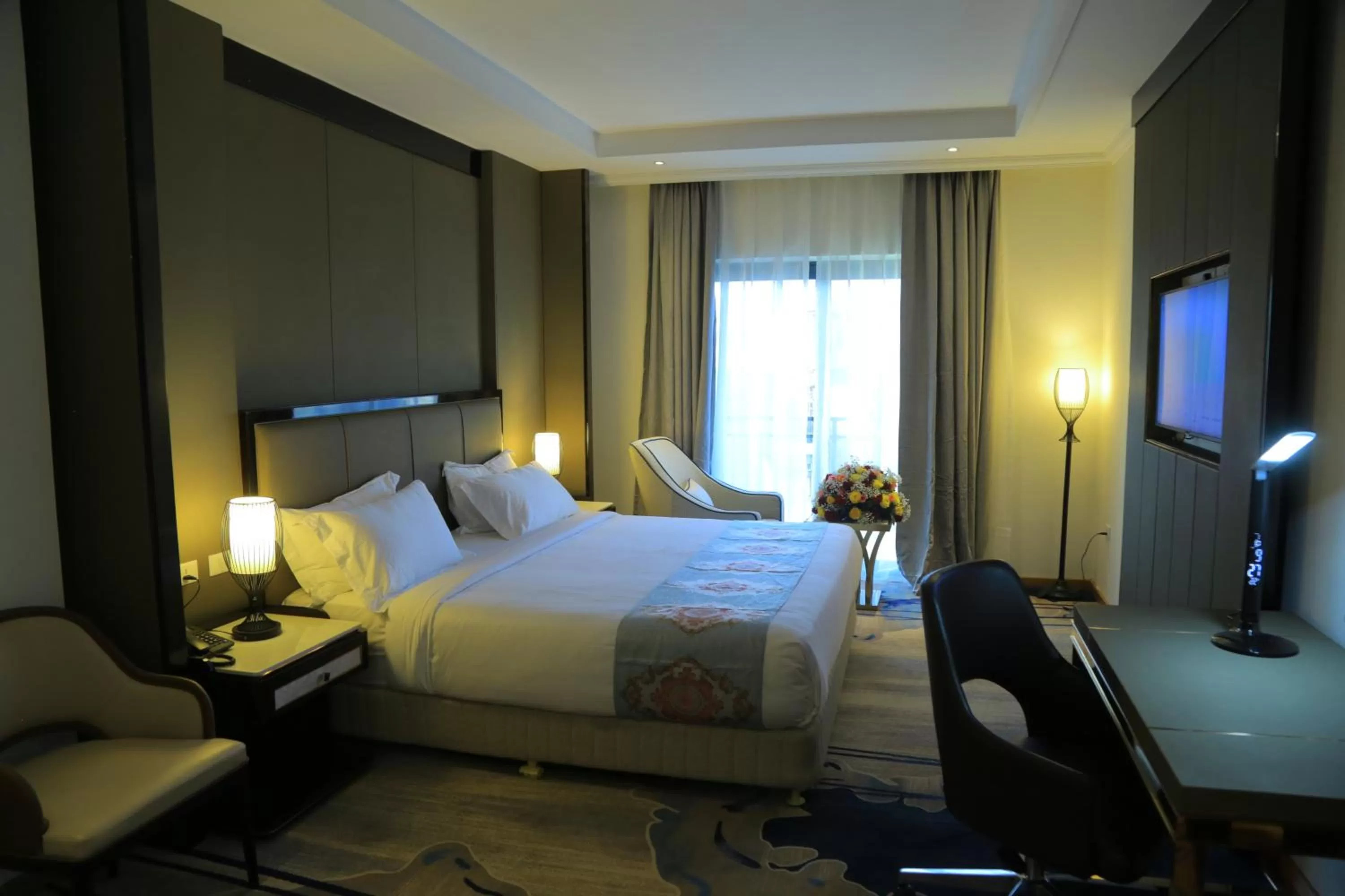 Photo of the whole room, Bed in Check Inn Hotel Addis Ababa