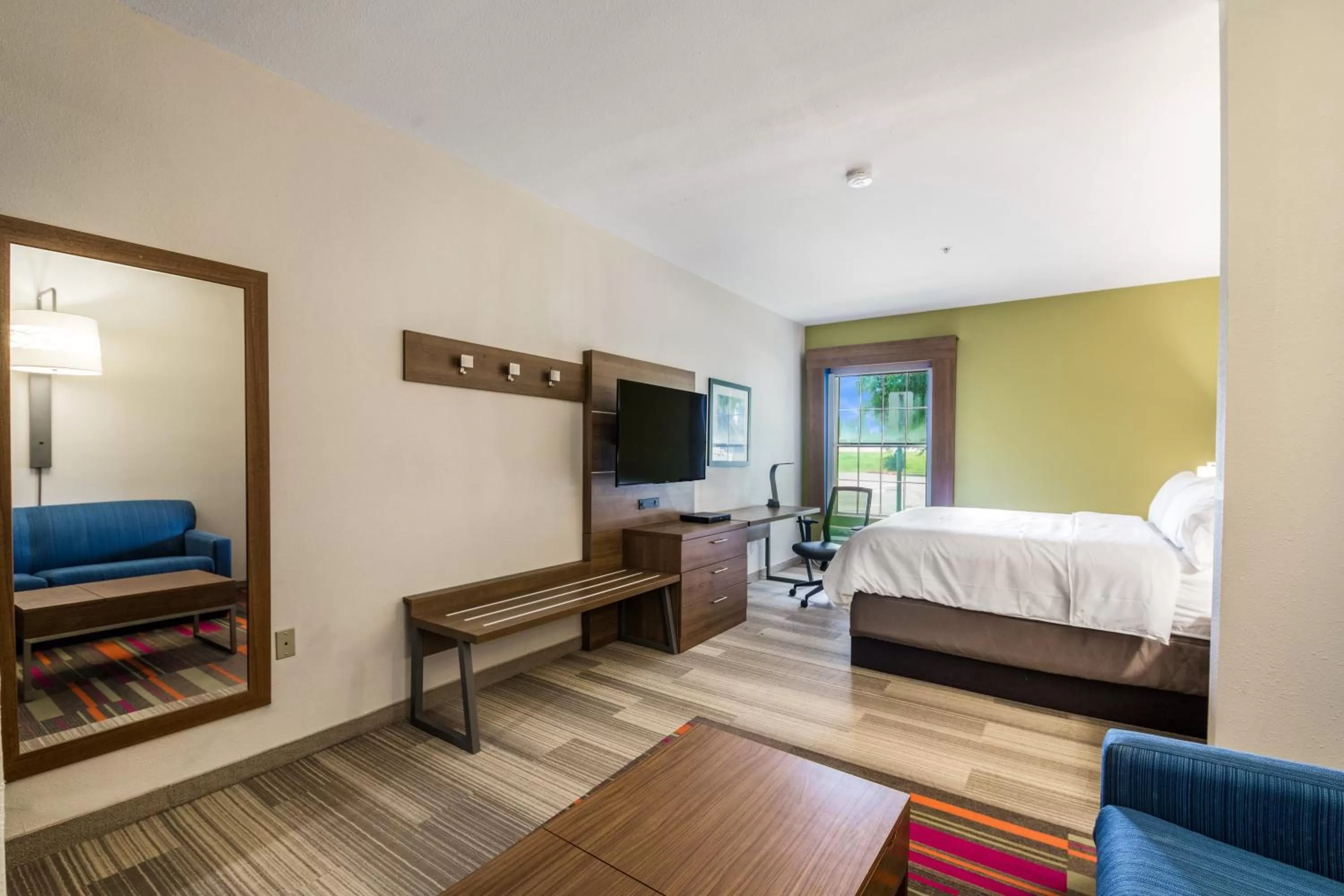 King Suite with Sofa Bed in Holiday Inn Express Hotel & Suites Columbus, an IHG Hotel