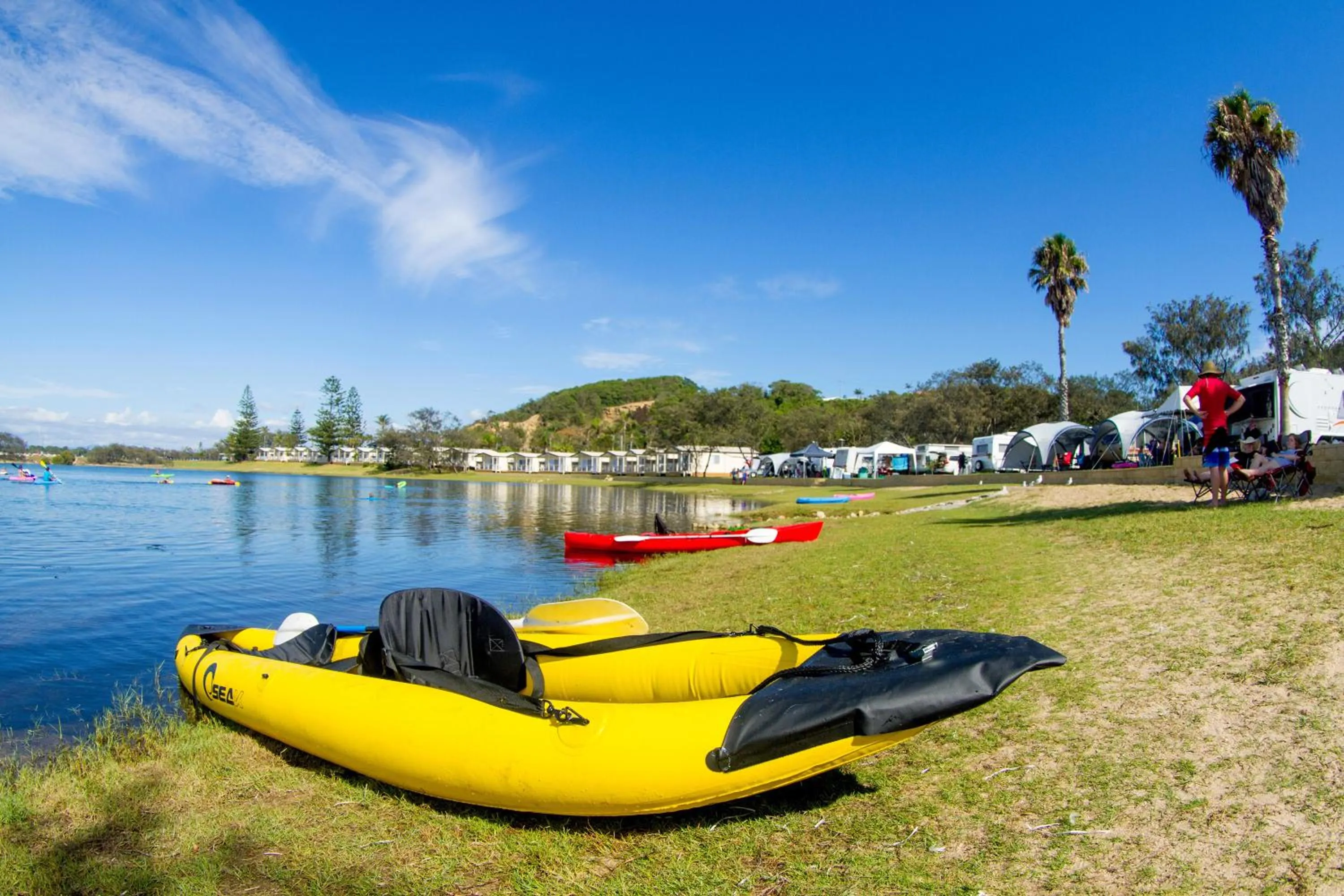 Beach in Ingenia Holidays Nambucca Heads