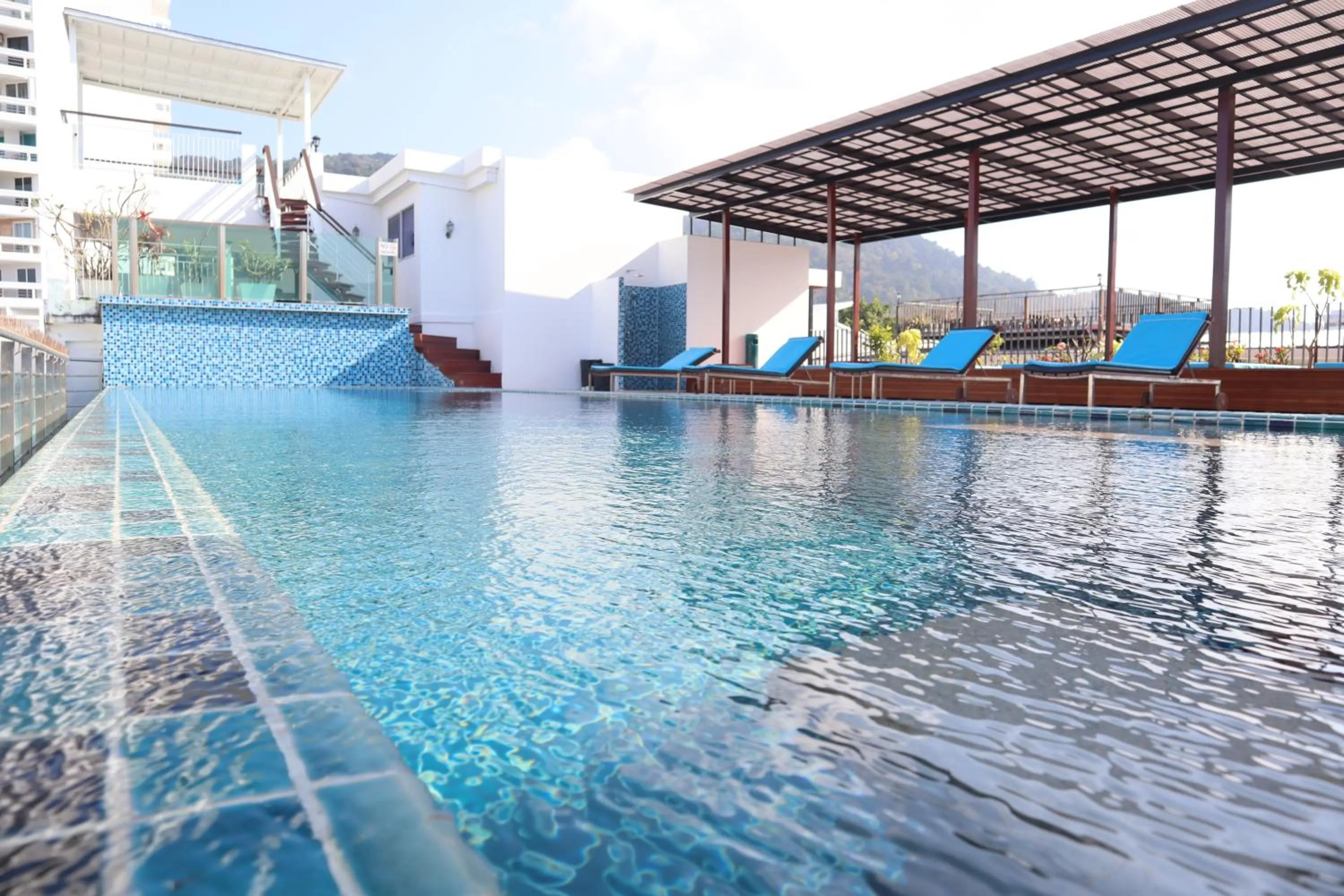 Swimming pool in Aspery Hotel - SHA Certified