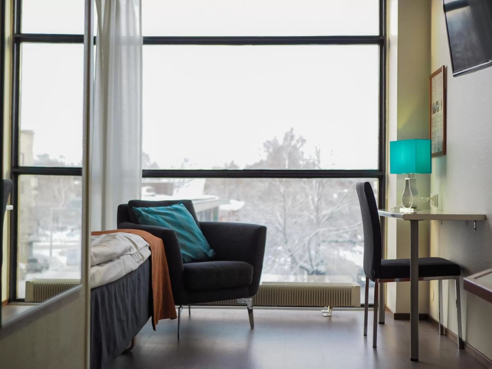 Photo of the whole room in Hotel Fabrik Forssa