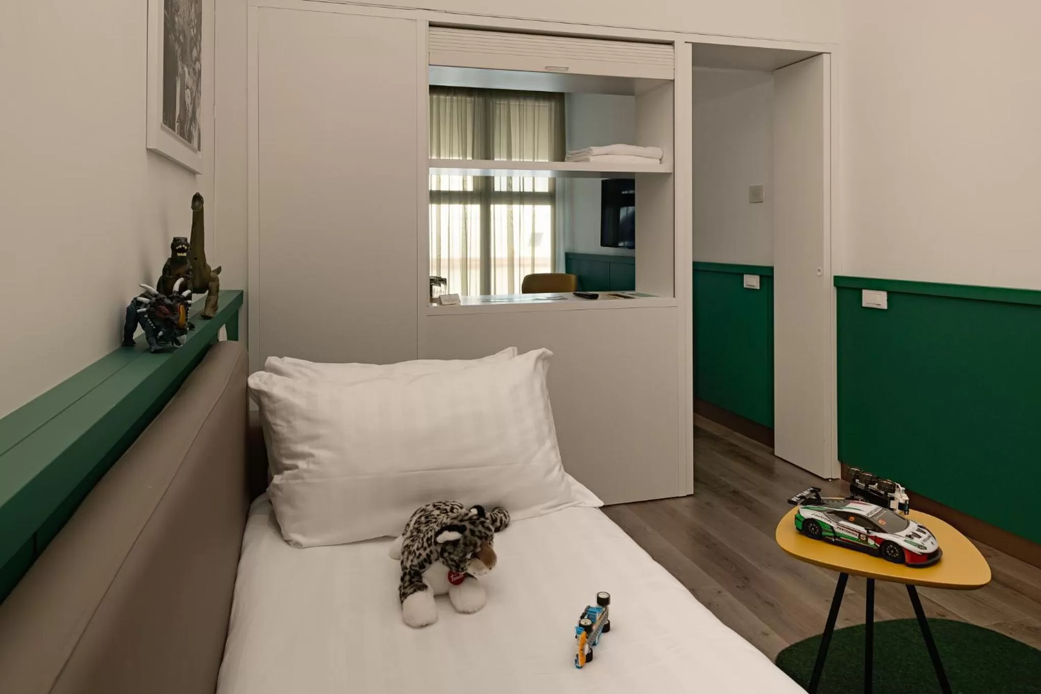 Bed in Smart Hotel Napoli