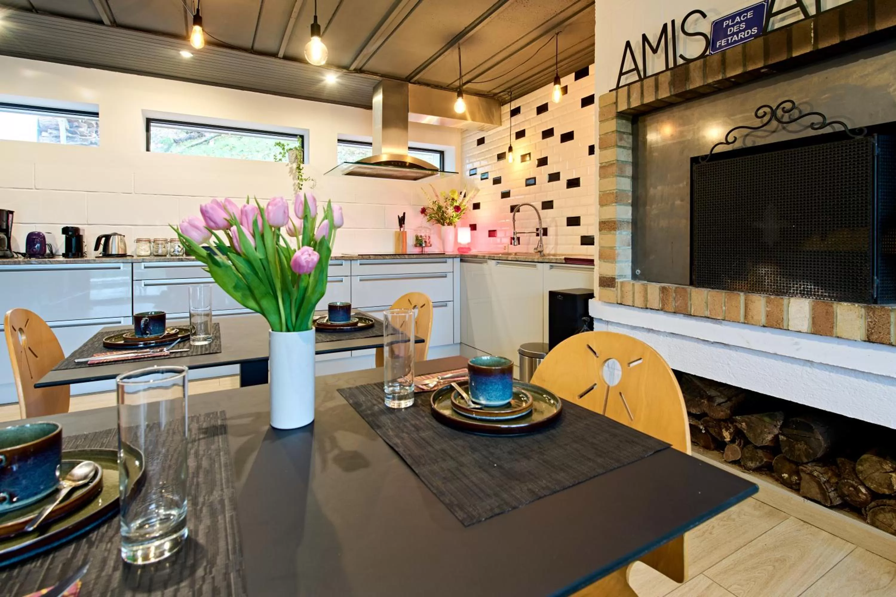 Kitchen or kitchenette in Villa Terlanen
