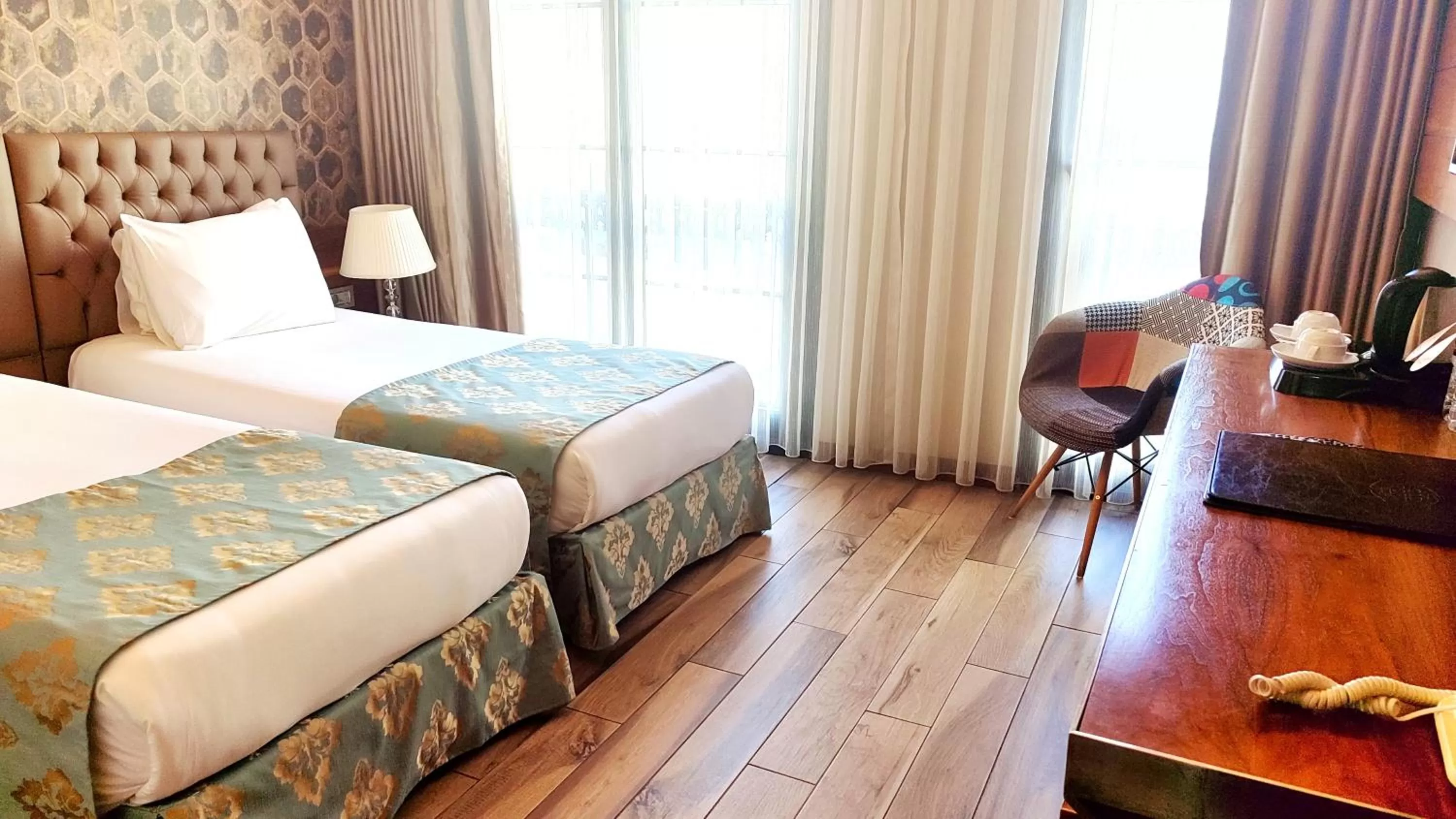 Bed in Old Port Hotel