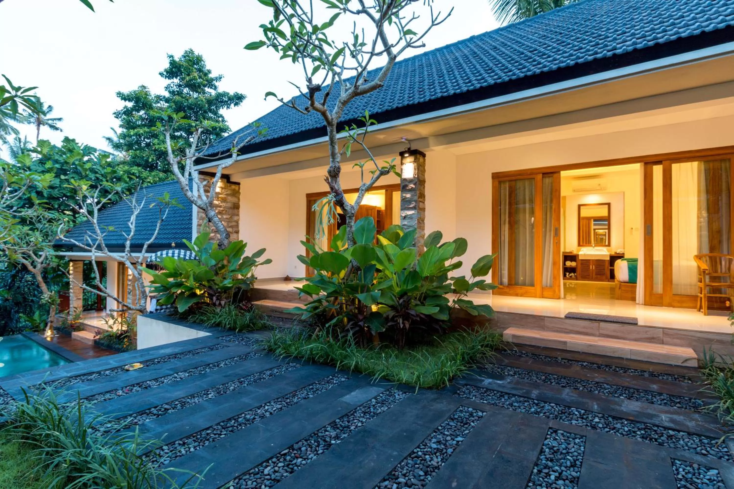 Facade/entrance in The Pesaren Ubud
