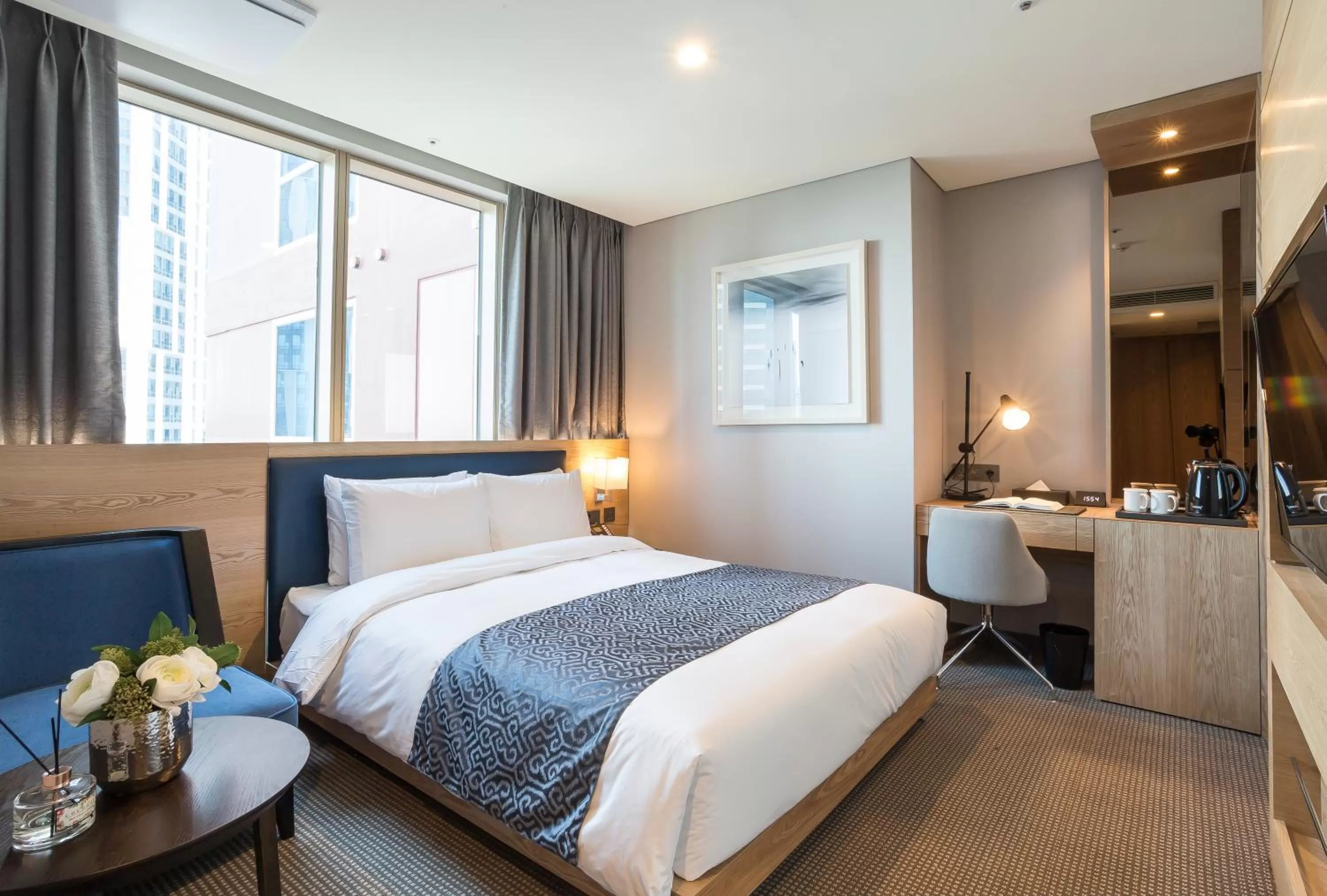 Bed in Centum Primus Hotel