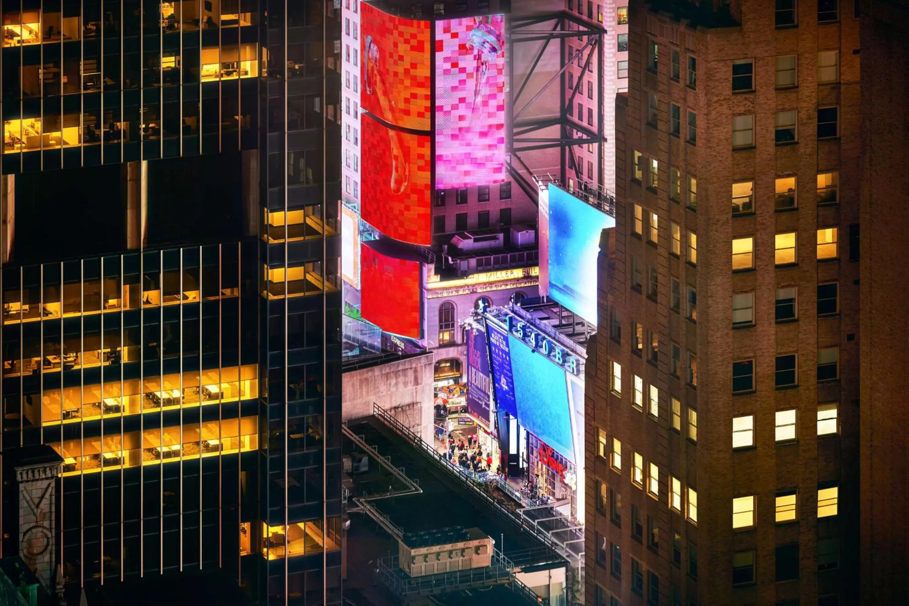 Property building in Hilton New York Times Square
