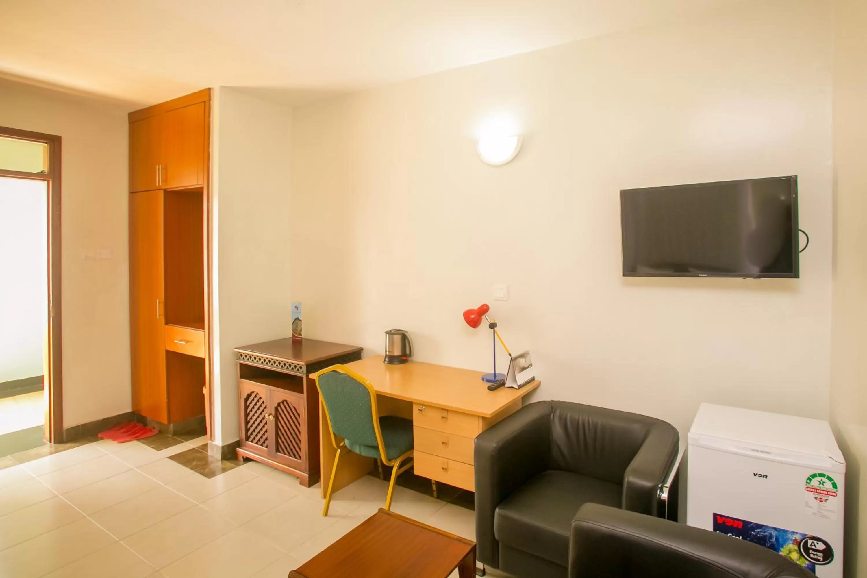 Seating area in Desmond Tutu Conference Centre