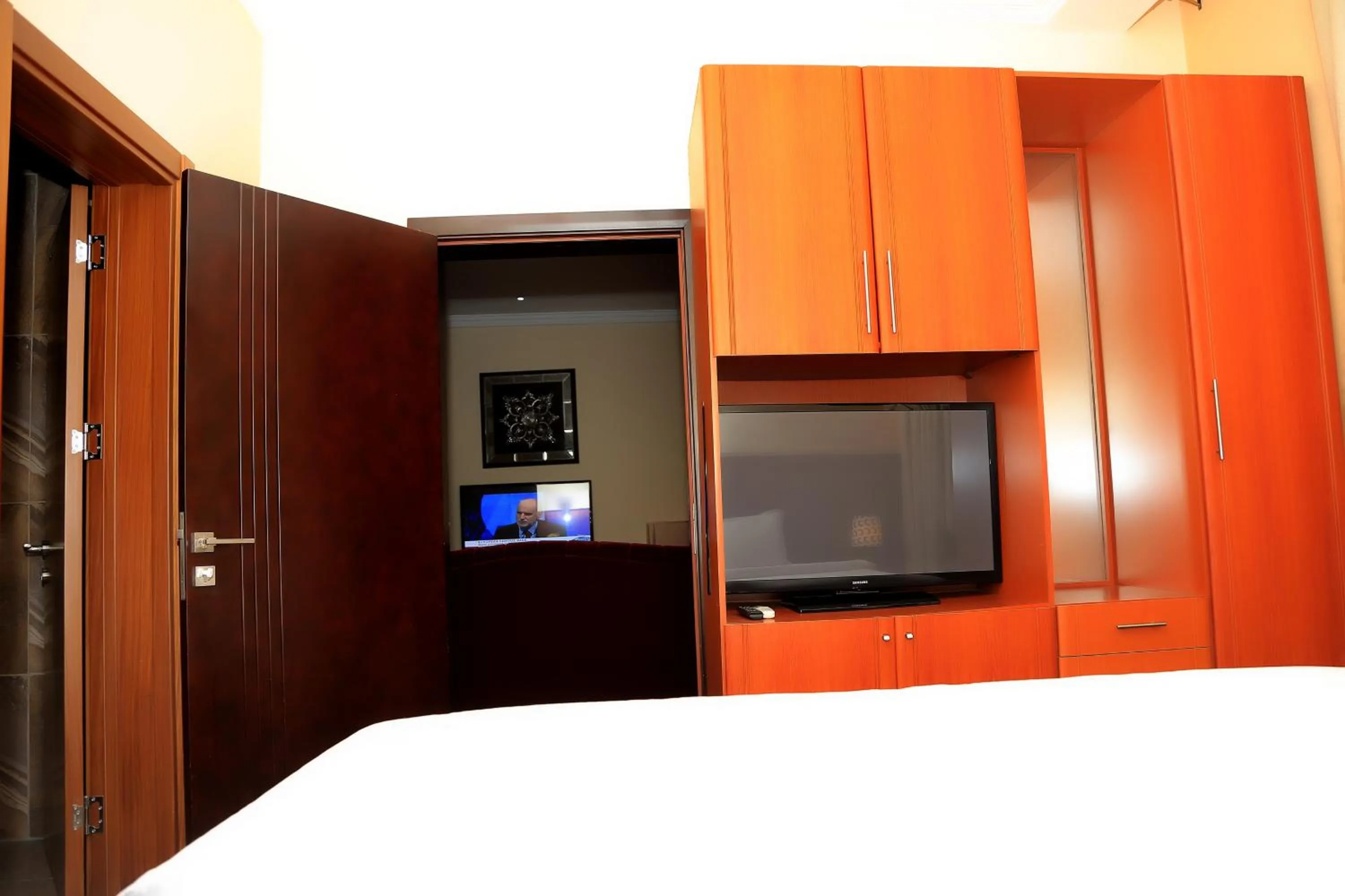 Decorative detail, TV/Entertainment Center in Swiss International Mabisel Port Harcourt