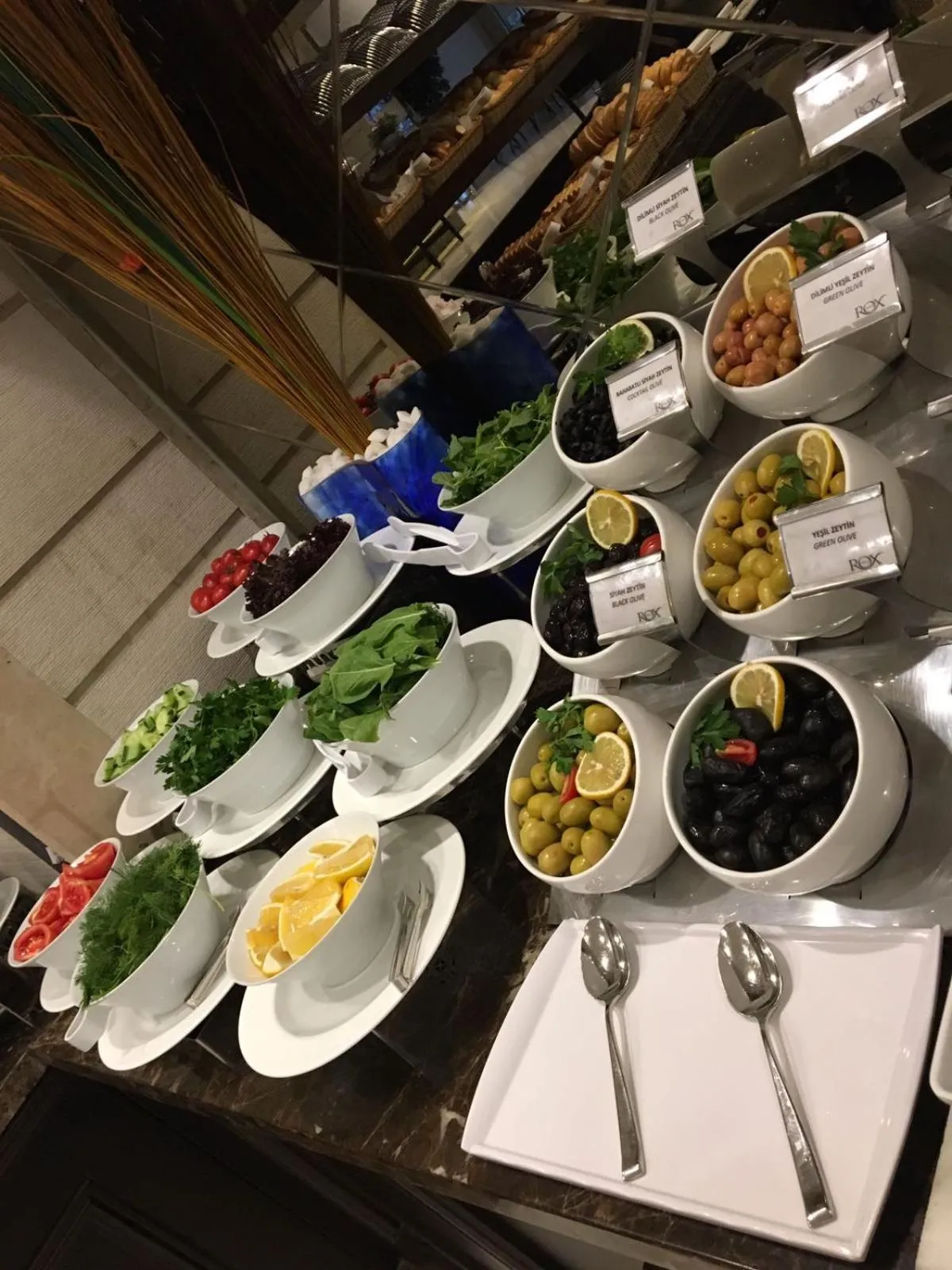 Breakfast in Rox Hotel Istanbul