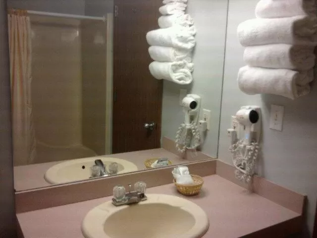 Bathroom in Quail's Nest Inn & Suites