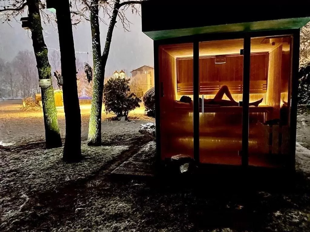 Natural landscape in La Casa del Mulino